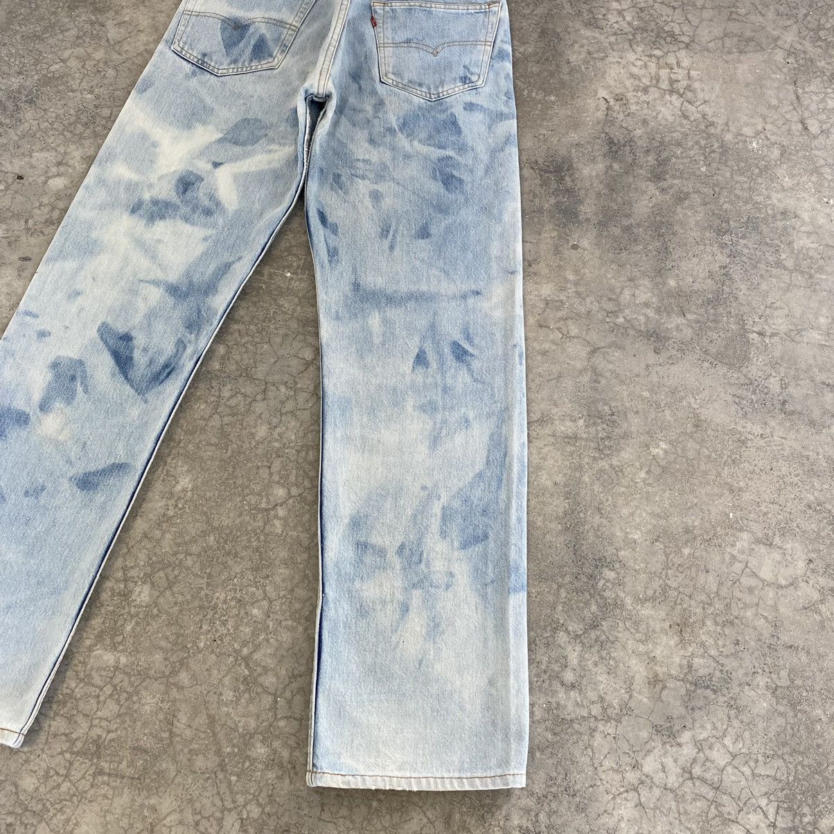 Levi's VTG Late 80’s Levis 501xx Acid Washed Blue Jeans Size US 28 / EU 44 - 20 Thumbnail