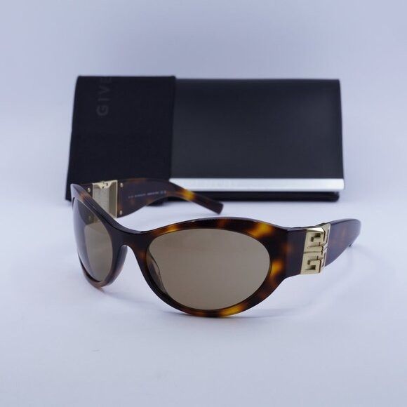 Givenchy 🕶️ New Givenchy GV40073I 53E Sunglasses - Havana Frame Size ONE SIZE - 9 Thumbnail