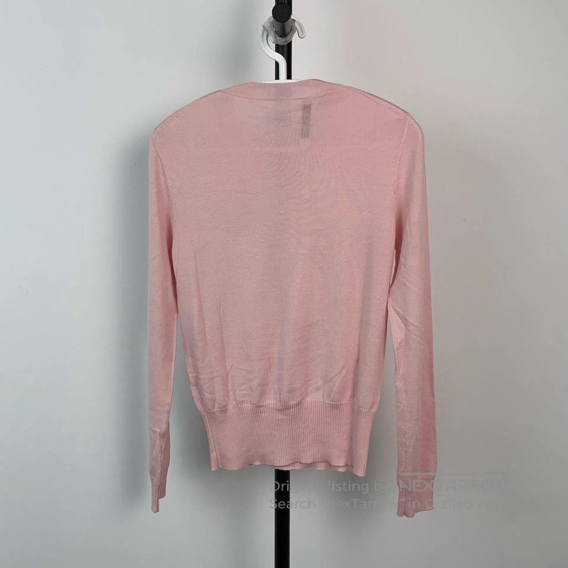 Dior Dior Pink Shield Logo Beaded Logo Round Neck Long Sleeve K Size XS / US 0-2 / IT 36-38 - 4 Thumbnail