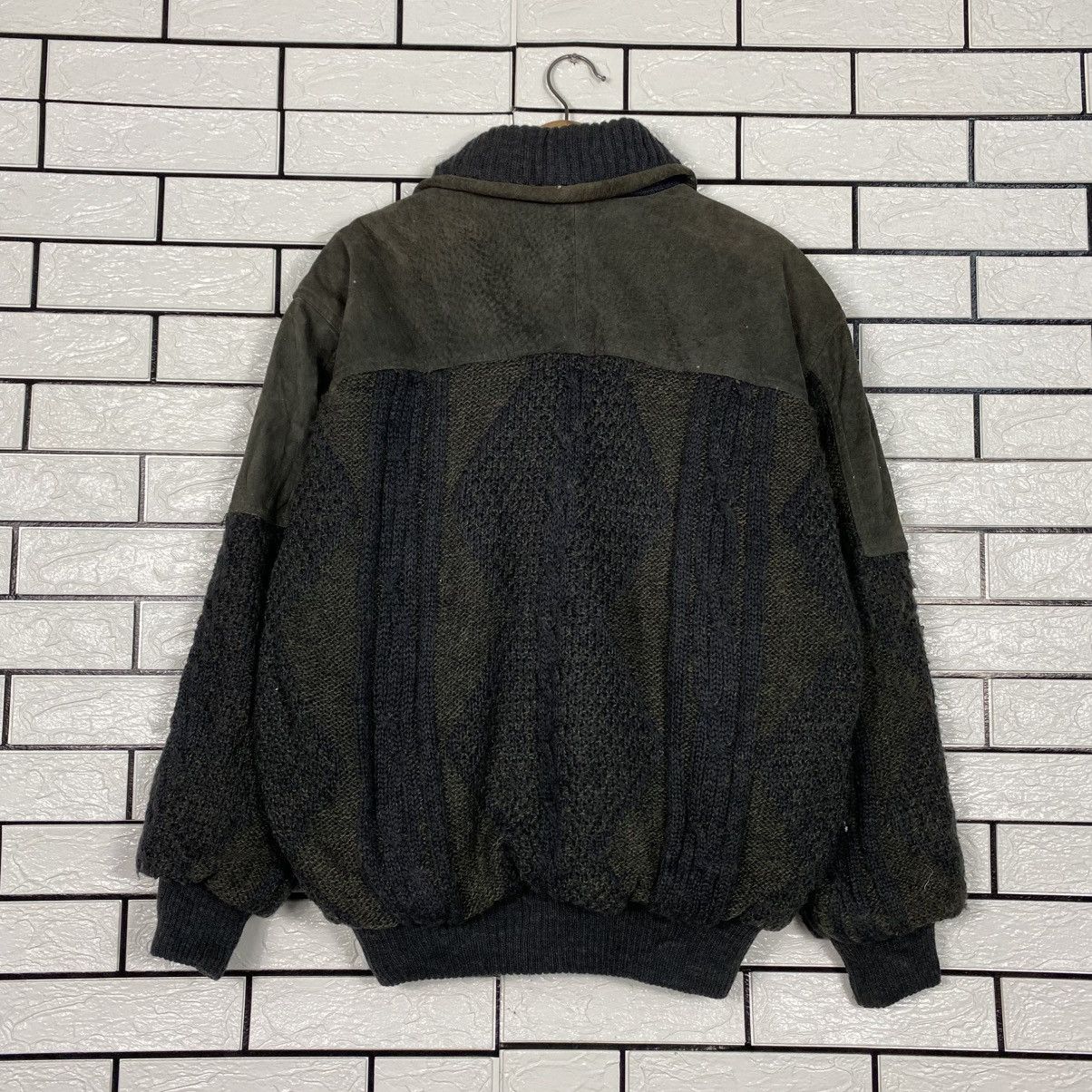 Japanese Brand 📌Vintage Wool Bomber Jacket Nicole St Gilles Issey Miyake Size US L / EU 52-54 / 3 - 9 Thumbnail