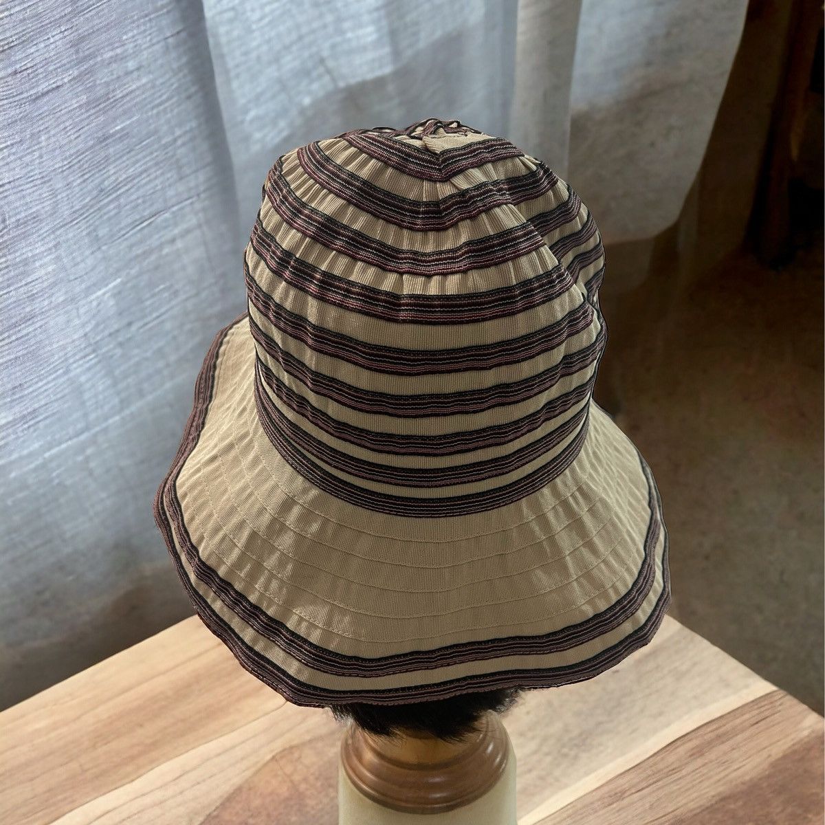 Yohji Yamamoto Yohji Yamamoto Sacsny Y’saccs Bucket Hat Size ONE SIZE - 2 Thumbnail