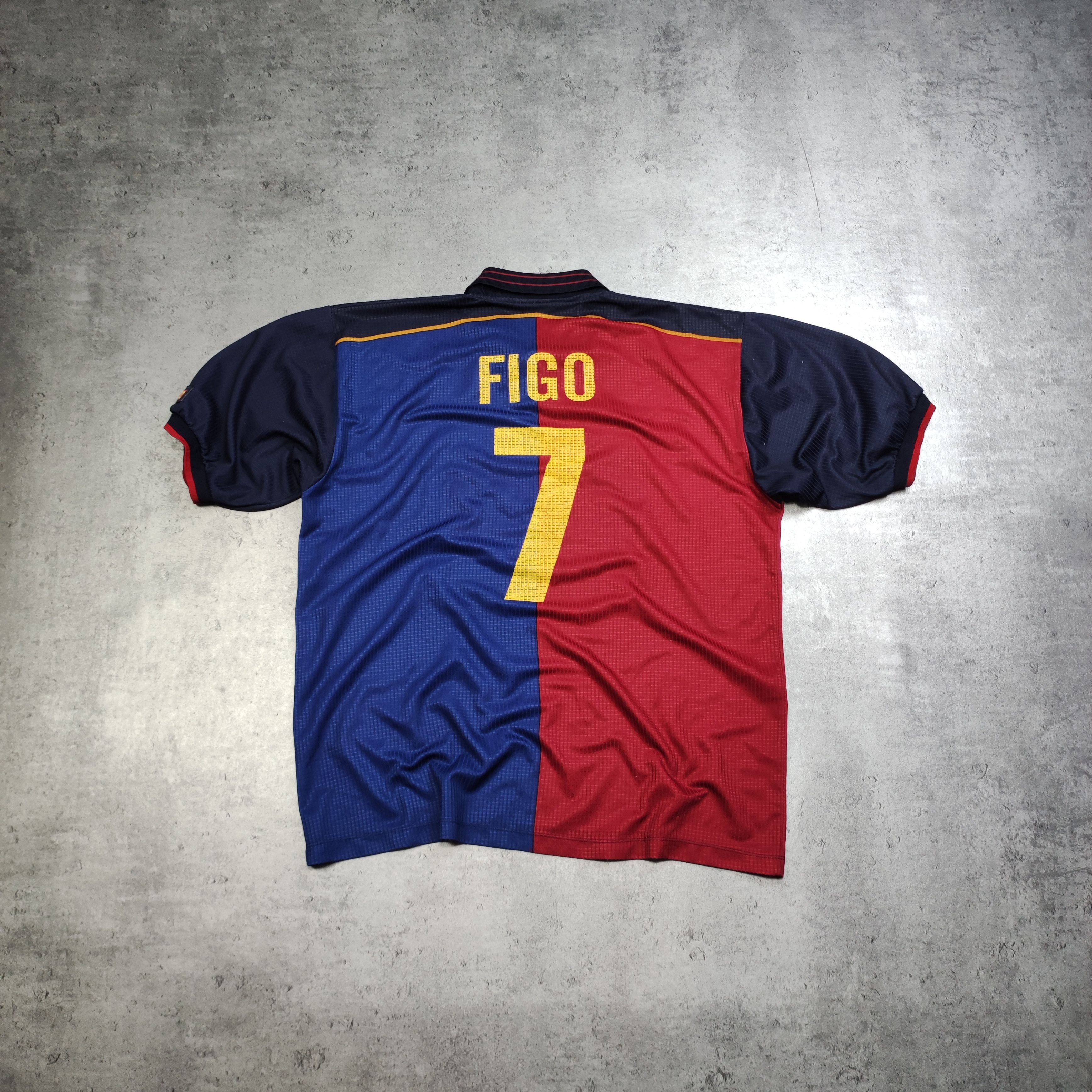 MAILLOT F.C BARCELONE BARCELONA vintage RIVALDO n°11 camiseta shirt Barça M EUR 19,90 - FR