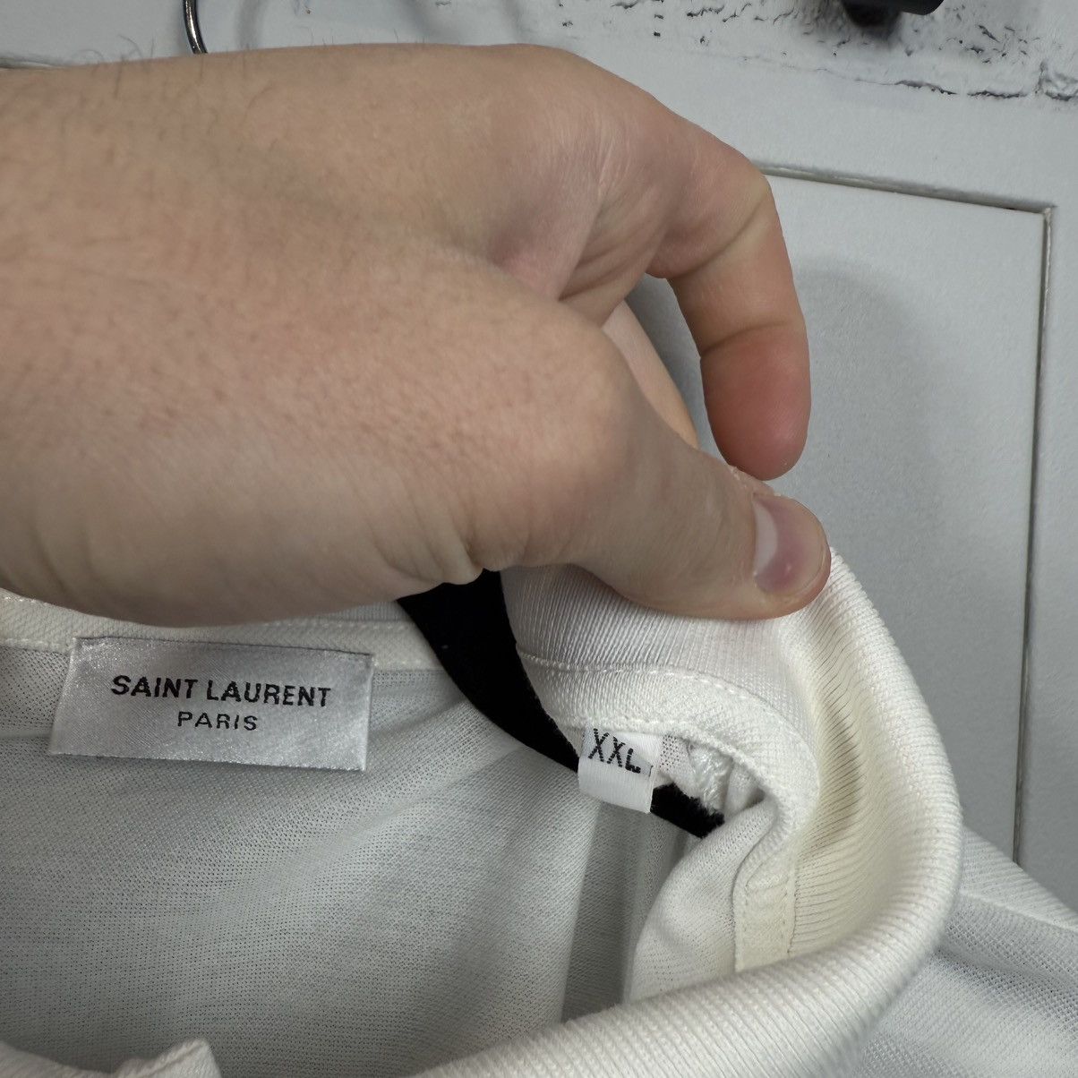 Saint Laurent Paris Vintage Saint Lauren Paris Polo Shirt Size US XL / EU 56 / 4 - 8 Thumbnail