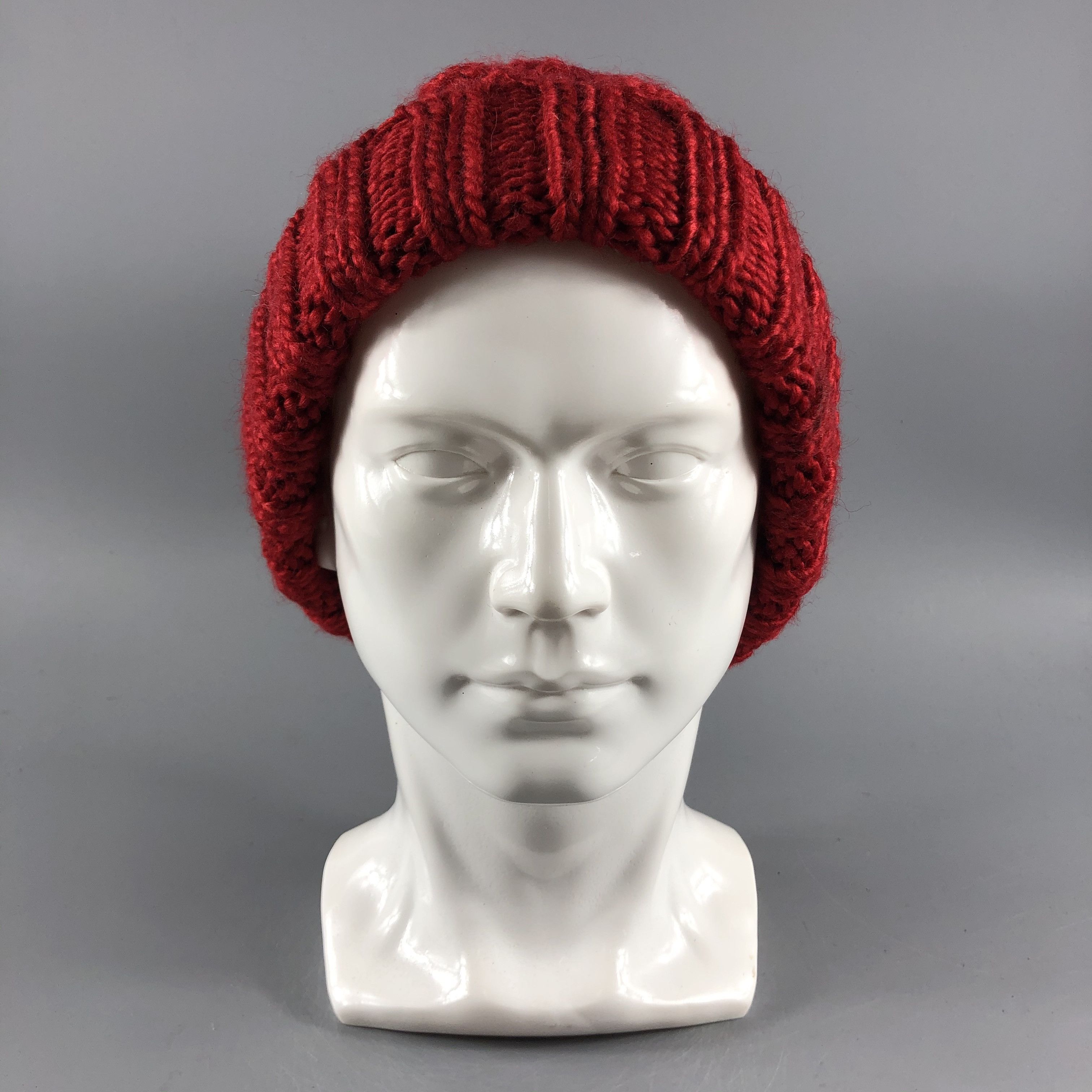 image of Vintage Beams Hats Cable Knit Beanie Snow Hat Snow Cap B430, Men's