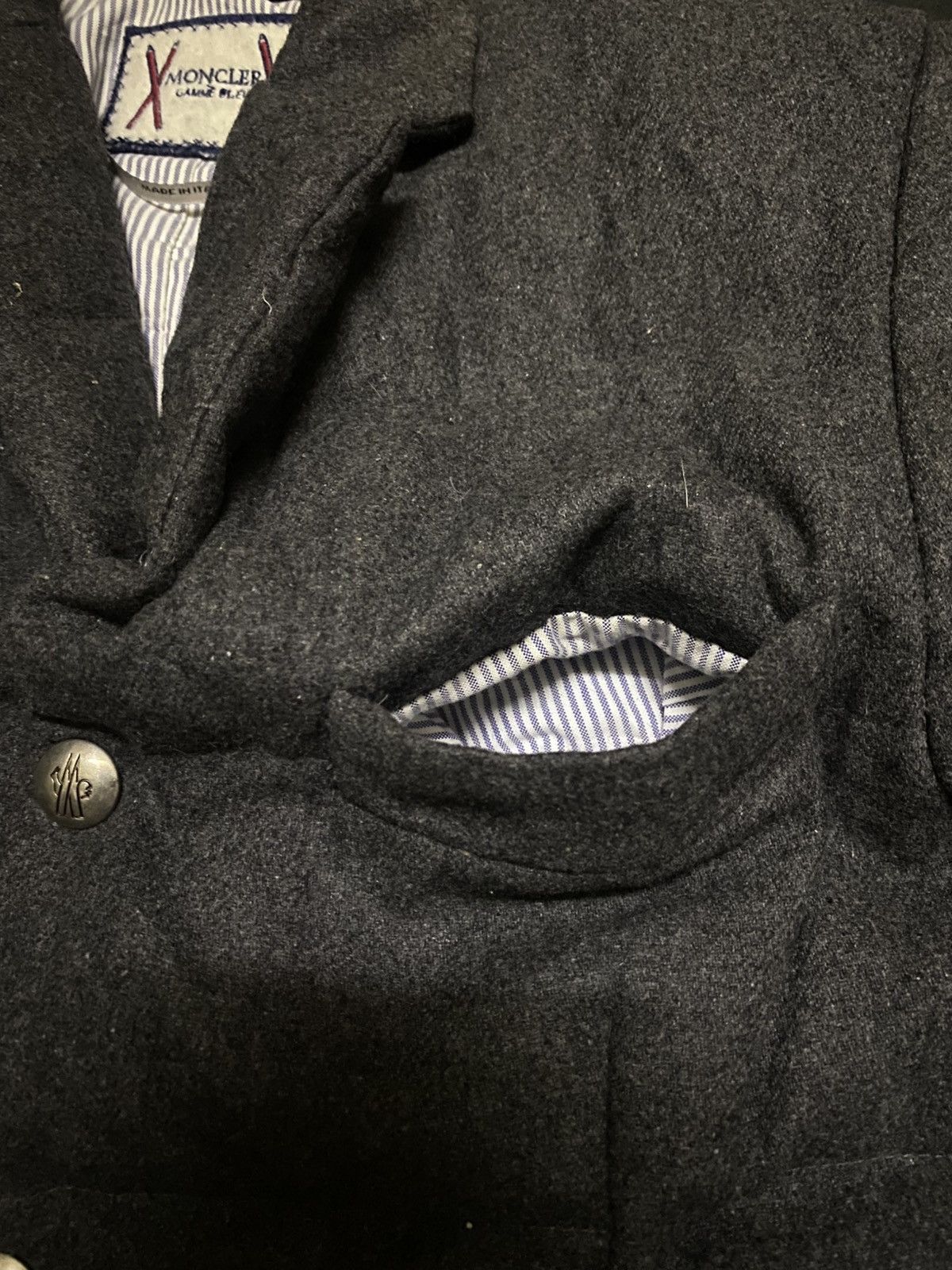 Moncler Moncler Gamme Bleu Wool Down Double Pocket Blazer Jacket Size US M / EU 48-50 / 2 - 7 Thumbnail