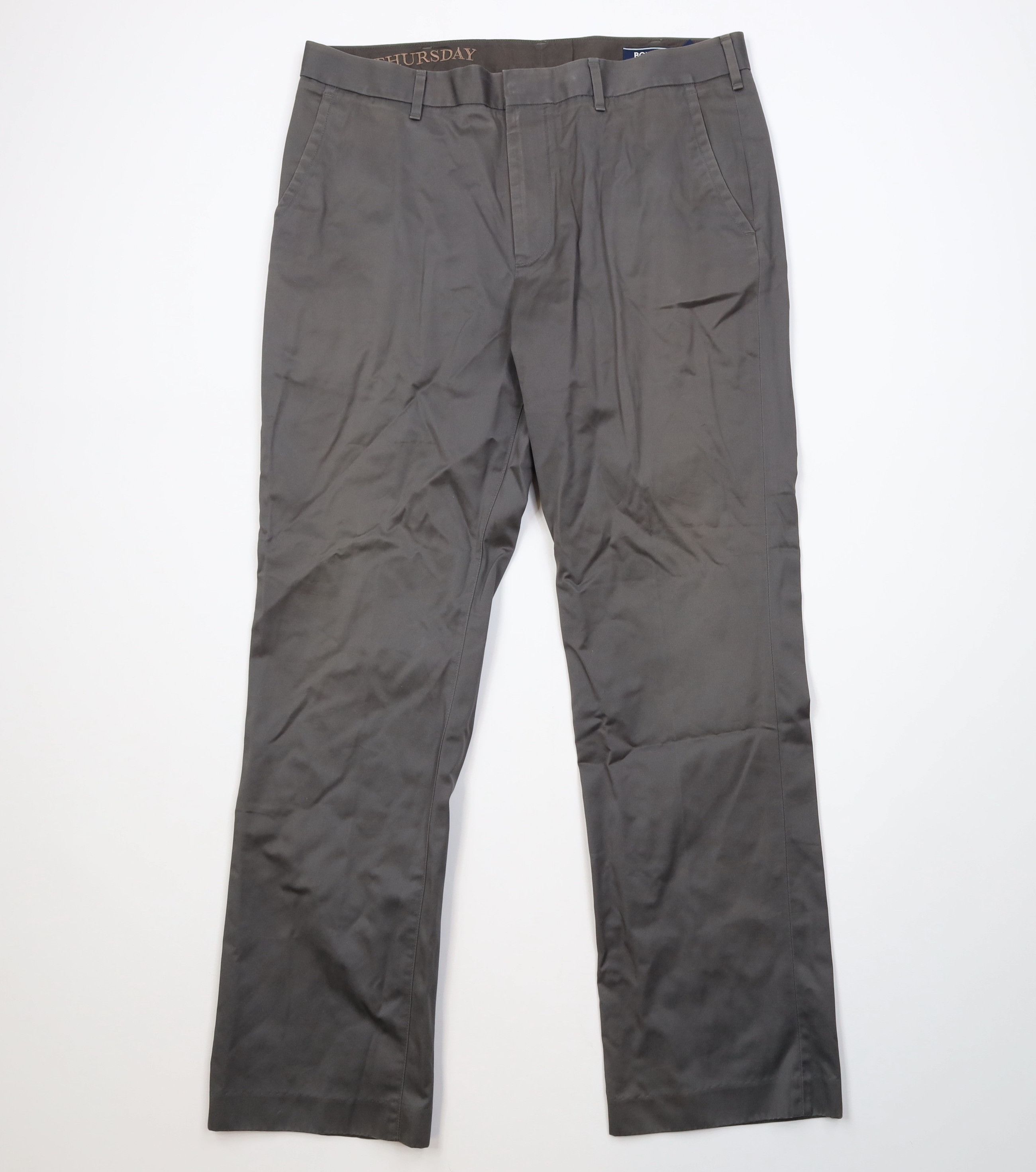 Bonobos Bonobos Faded Thursday Straight Leg Chino Pants Gray Size US 34 / EU 50 - 1 Thumbnail