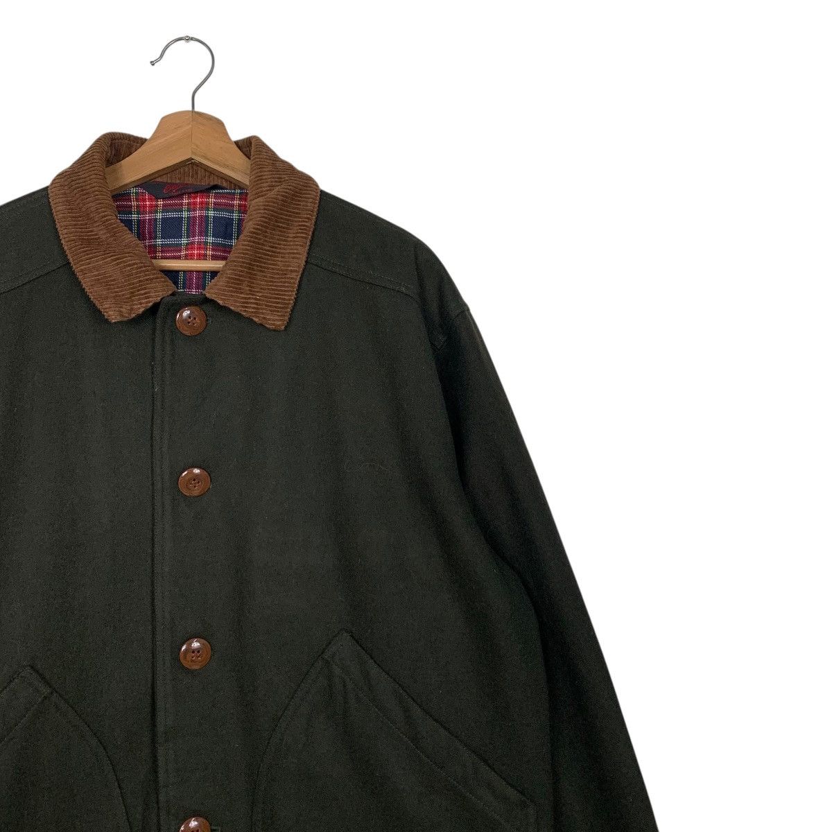 Vintage Vintage 90's BACKERS Work Button Casual Jacket #2927-C132 Size US L / EU 52-54 / 3 - 5 Thumbnail