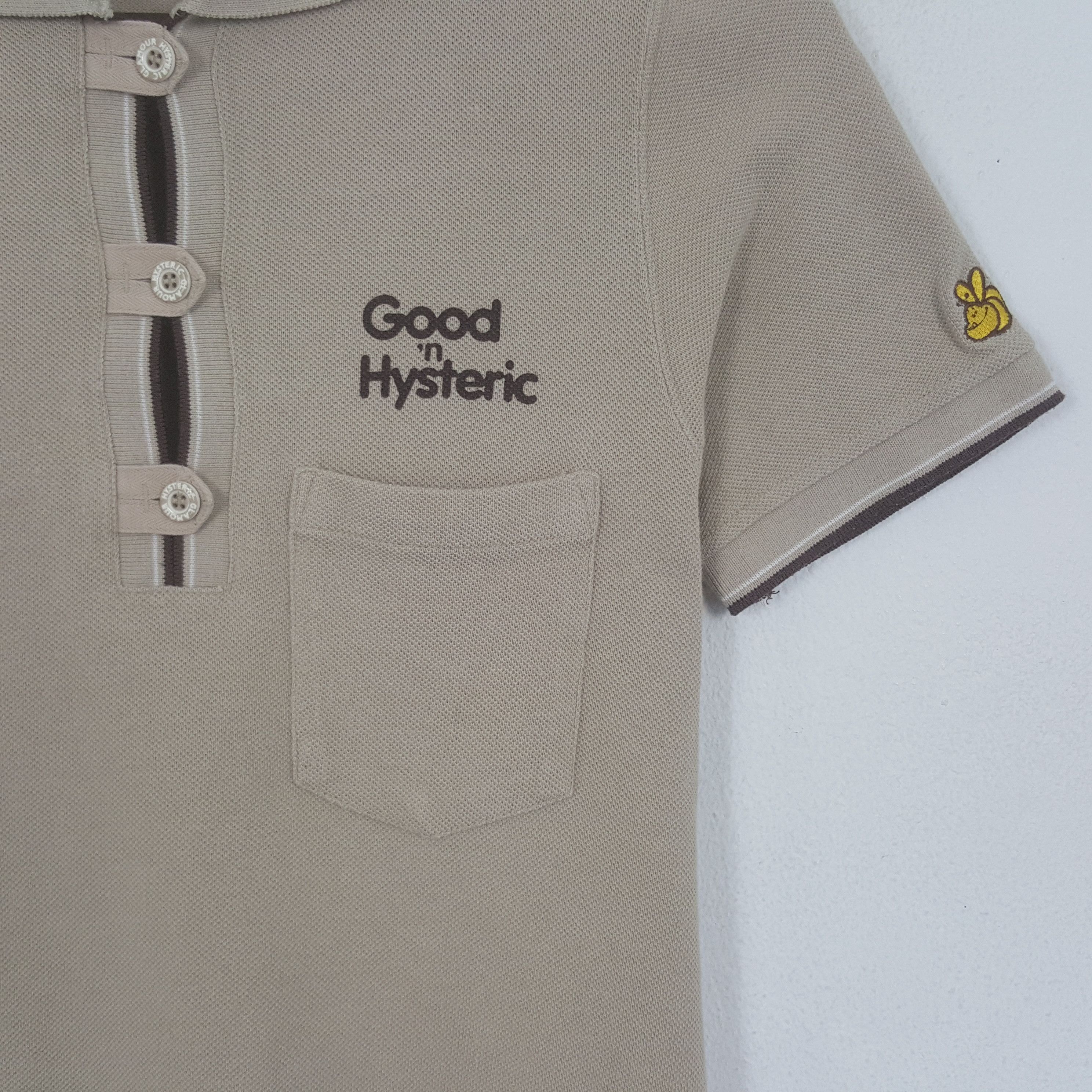Hysteric Glamour Vintage Hsyteric Glamour Custom Big Logo Polos Size XS / US 0-2 / IT 36-38 - 4 Thumbnail