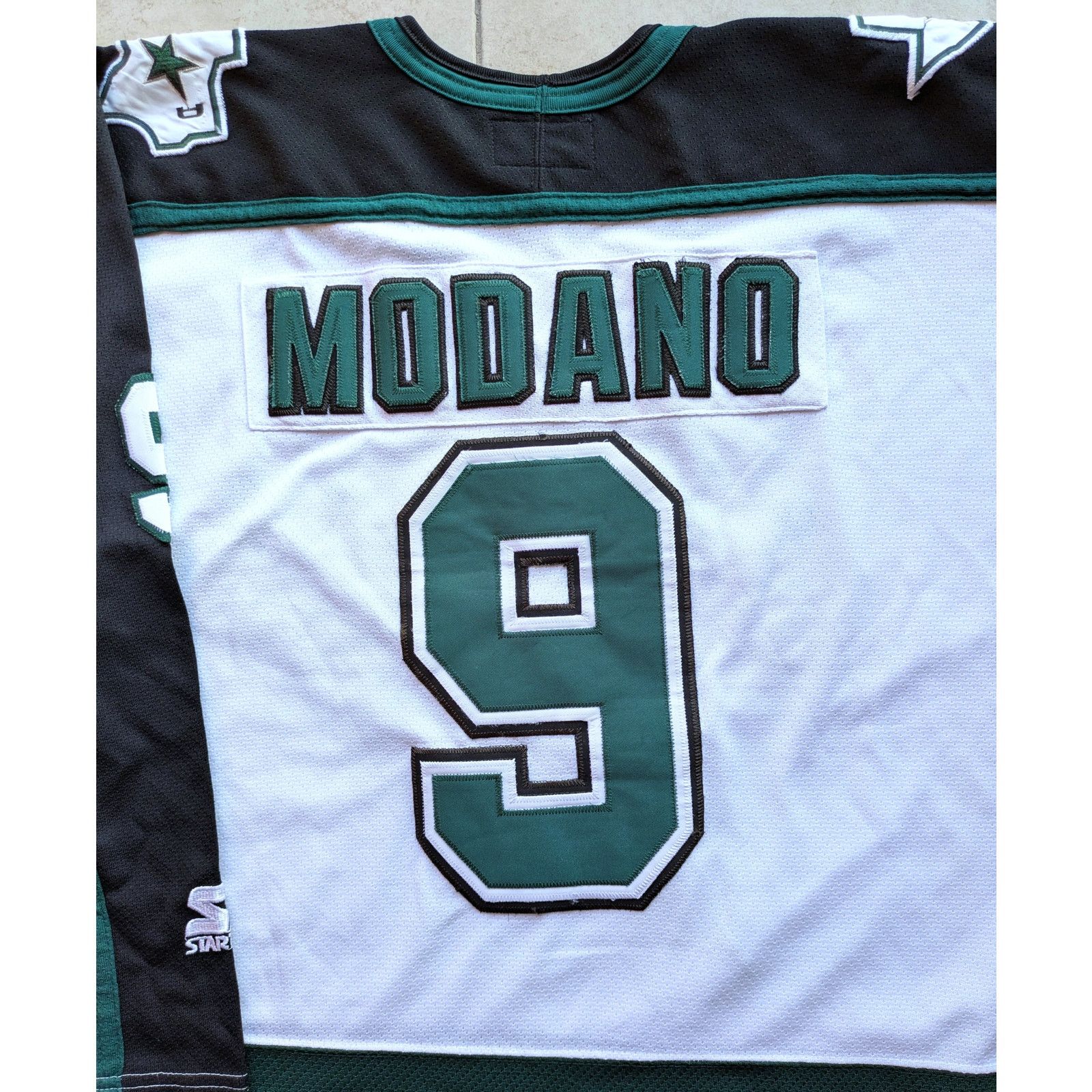 NHL × Starter MODANO Dallas Stars 90s jersey XL white home hockey vintage Size US XL / EU 56 / 4 - 10 Thumbnail