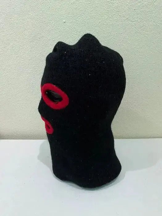 Japanese Brand × Vintage Japanese Brand Masked Balaclava Beanie Hat Size ONE SIZE - 3 Thumbnail