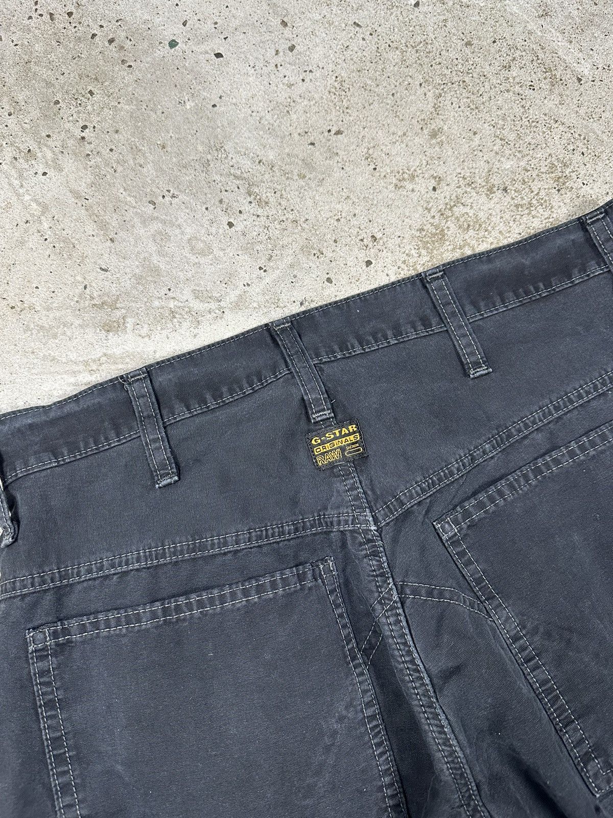 G-Star × Vintage Vintage Y2K G Star Raw S C Elwood Double Knee Pants Size US 32 / EU 48 - 14 Thumbnail
