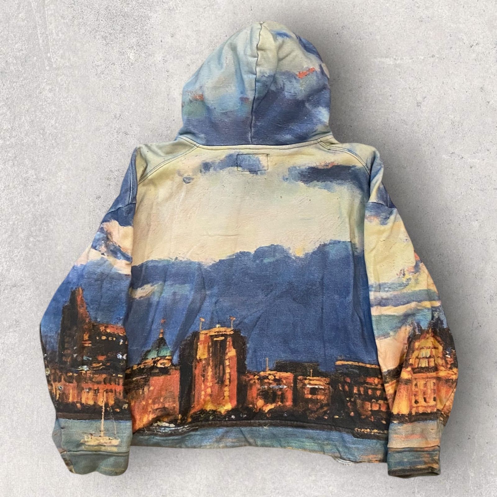 YITAI YTG LA Yitai The Bund Landscape Hoodie Sweatshirt Shanghai Size US M / EU 48-50 / 2 - 2 Thumbnail