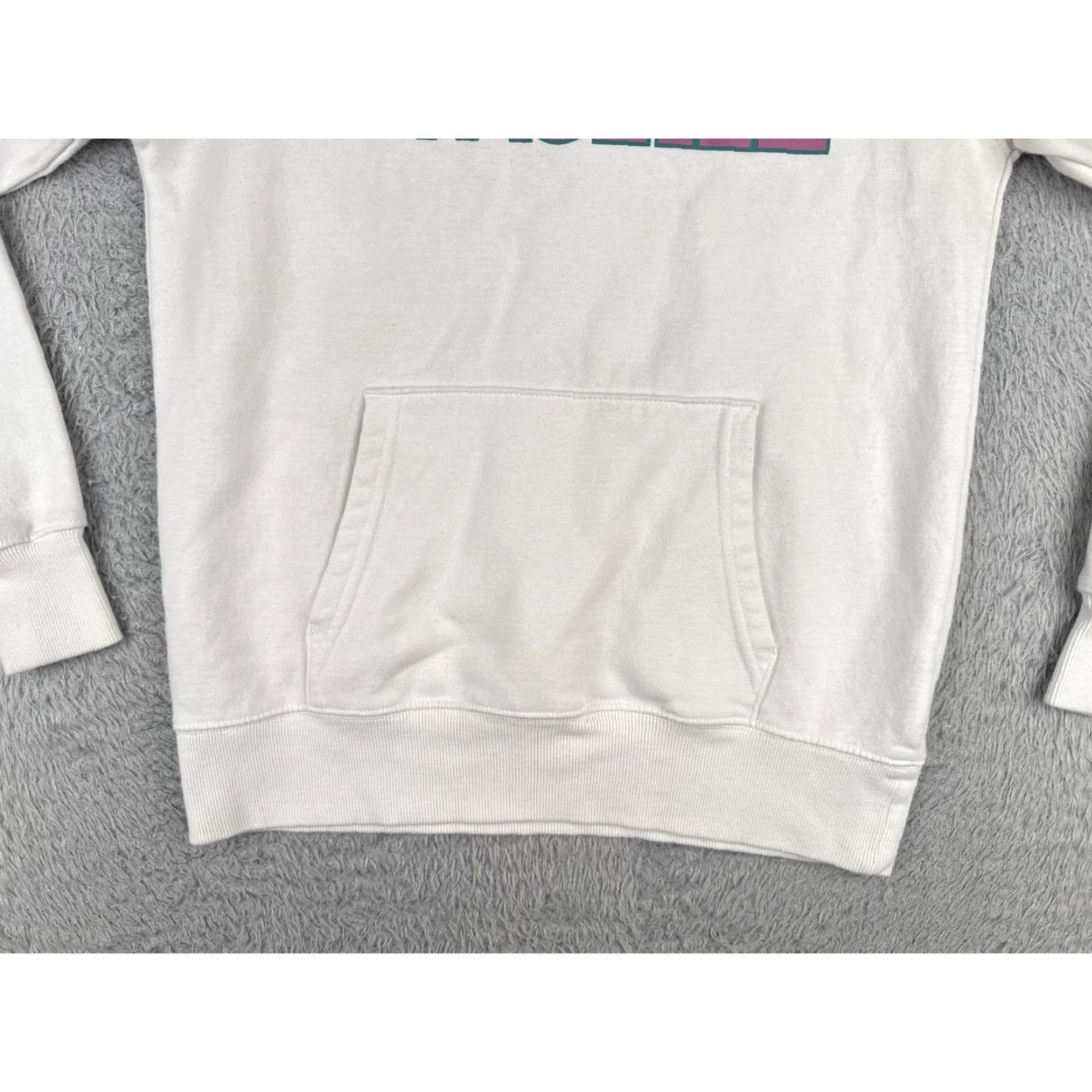 The North Face VINTAGE The North Face Hoodie Womens XS White Pullover Logo Pocket Regular Size XS Blues? (Note: Ensure no extra text) Size XS / US 0-2 / IT 36-38 - 5 Thumbnail