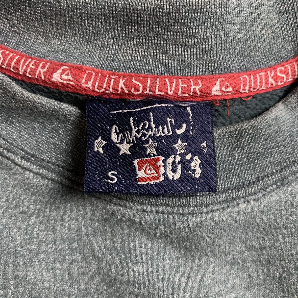 Quiksilver × Vintage 2000s Quiksilver Embroidery Spellout Sweatshirt Size US S / EU 44-46 / 1 - 4 Thumbnail