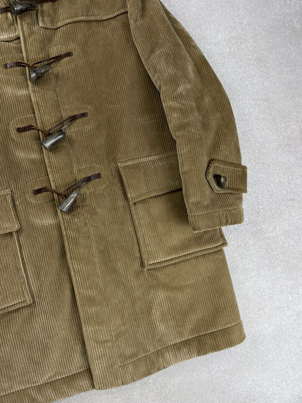 Gloverall × Vintage Vintage Gloverall Corduroy Duffle Coat Jacket Size US M / EU 48-50 / 2 - 4 Thumbnail