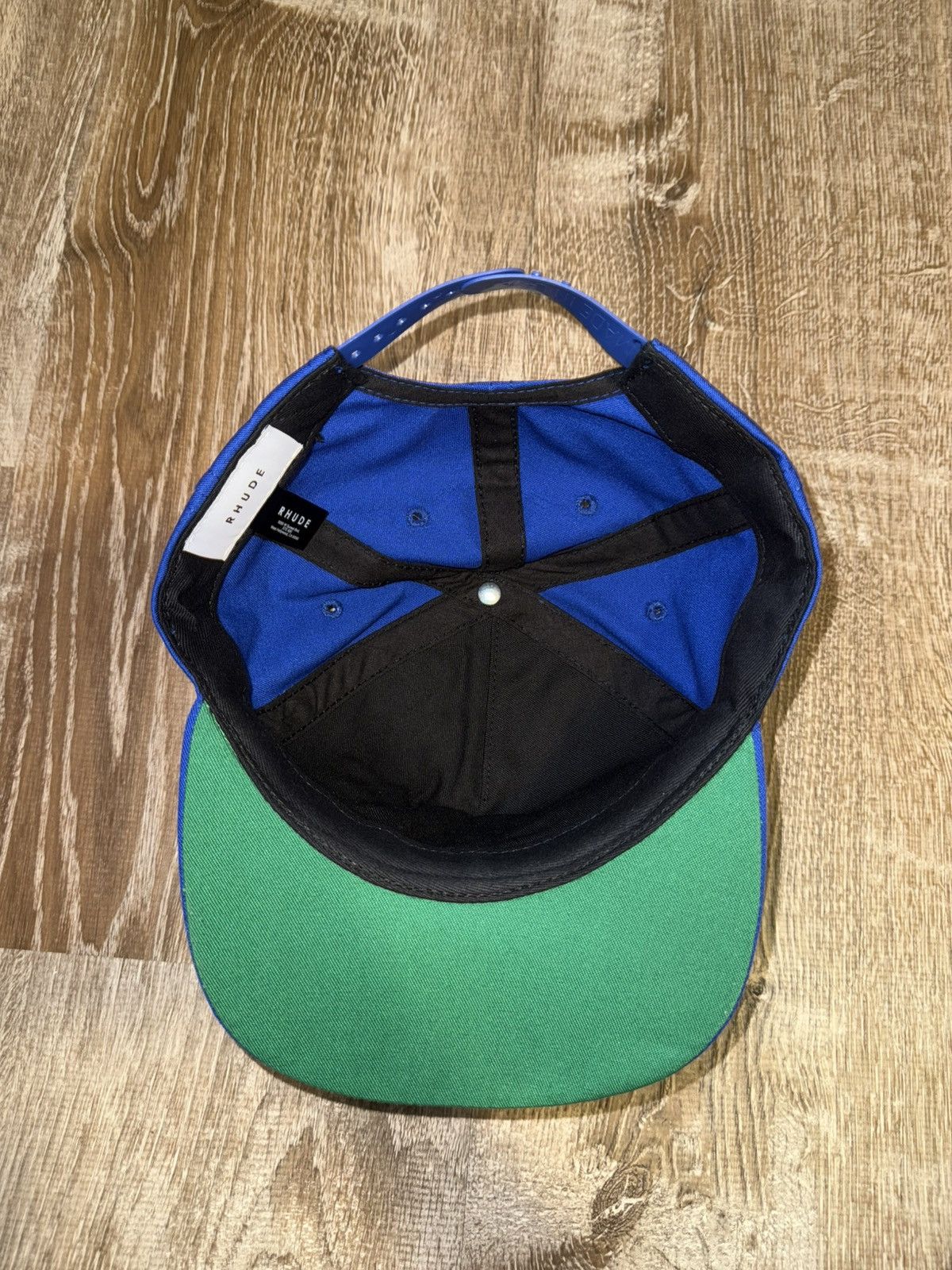 Rhude Rhude World Champions Cap Royal Blue Size ONE SIZE - 3 Thumbnail
