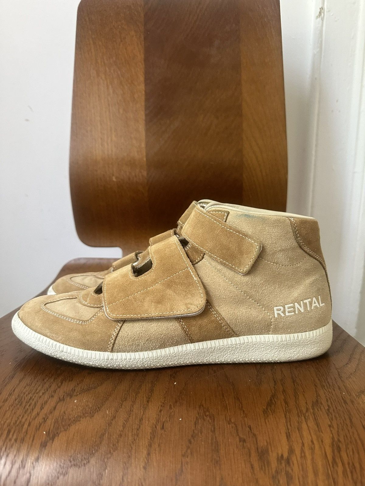 Maison Margiela Maison Martin Margiela Chain Suede High Top