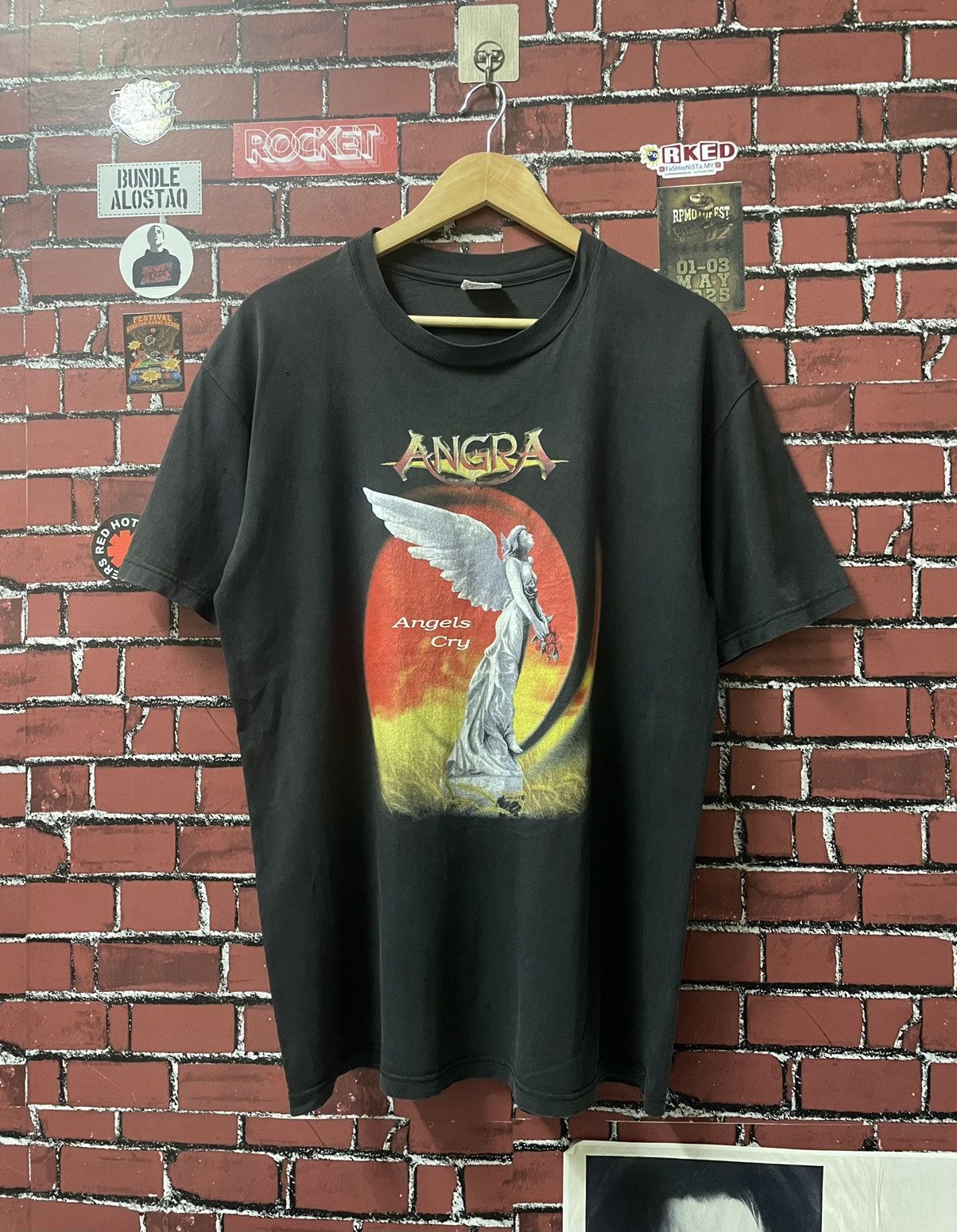 VINTAGE METAL BAND ANGRA 90s SHIRTS