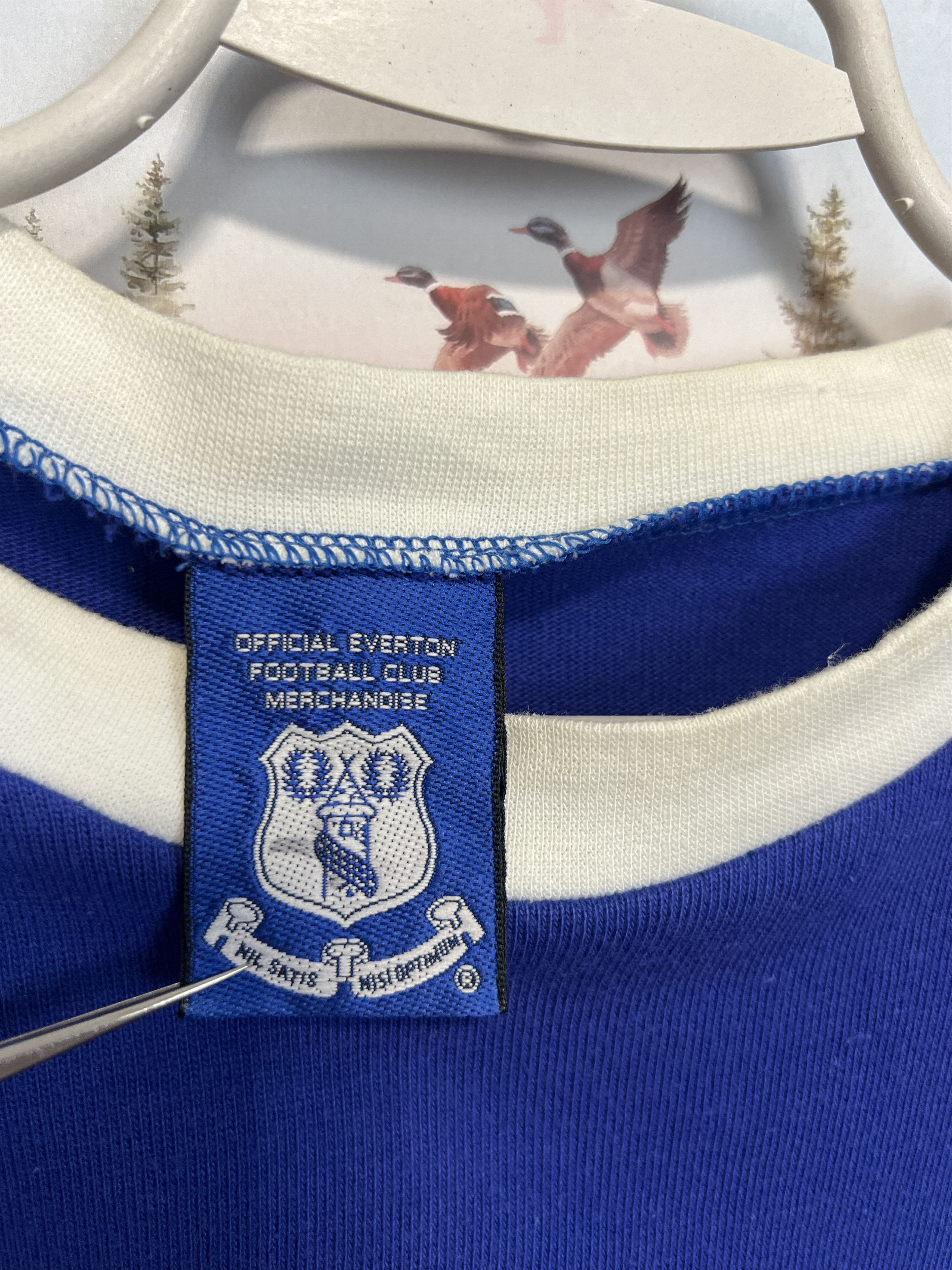 Toffs Everton Football Shirt F.A.Cup Winners Long Sleeve Jersey Size US XL / EU 56 / 4 - 6 Thumbnail