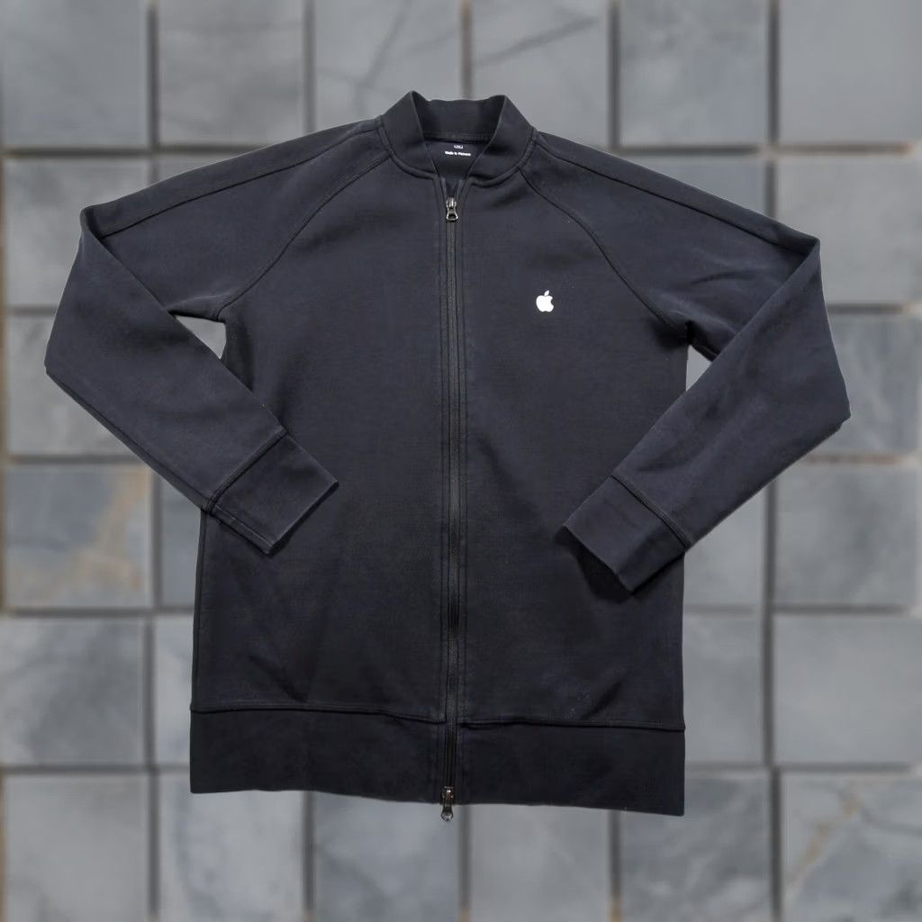 Apple Apple Jacket Adult Medium Black Full Zip Employee Technology Computer Mens Size US M / EU 48-50 / 2 - 1 Thumbnail