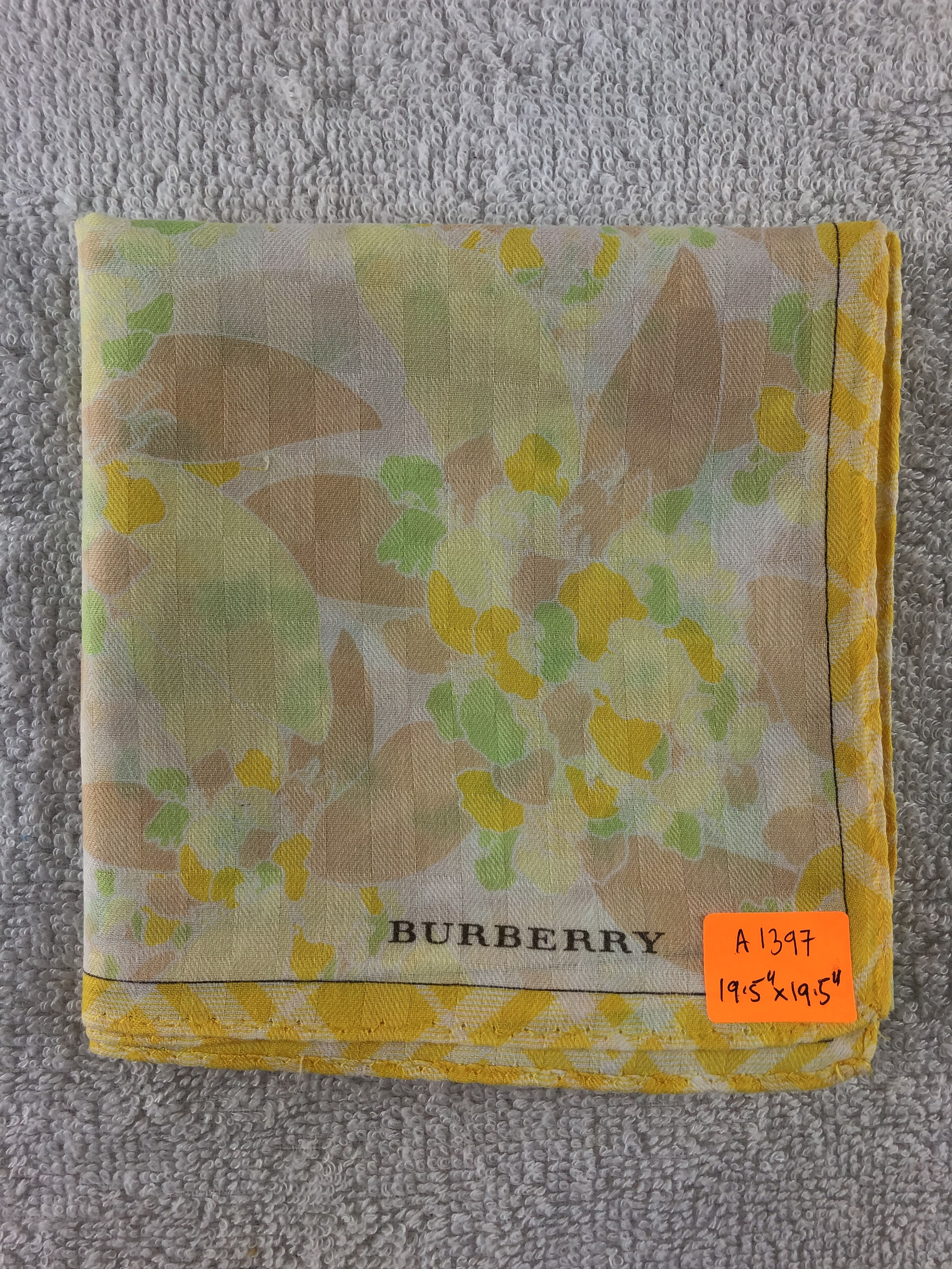 Burberry Burberry Handkerchief / Bandana / Neckerchief Size ONE SIZE - 6 Thumbnail