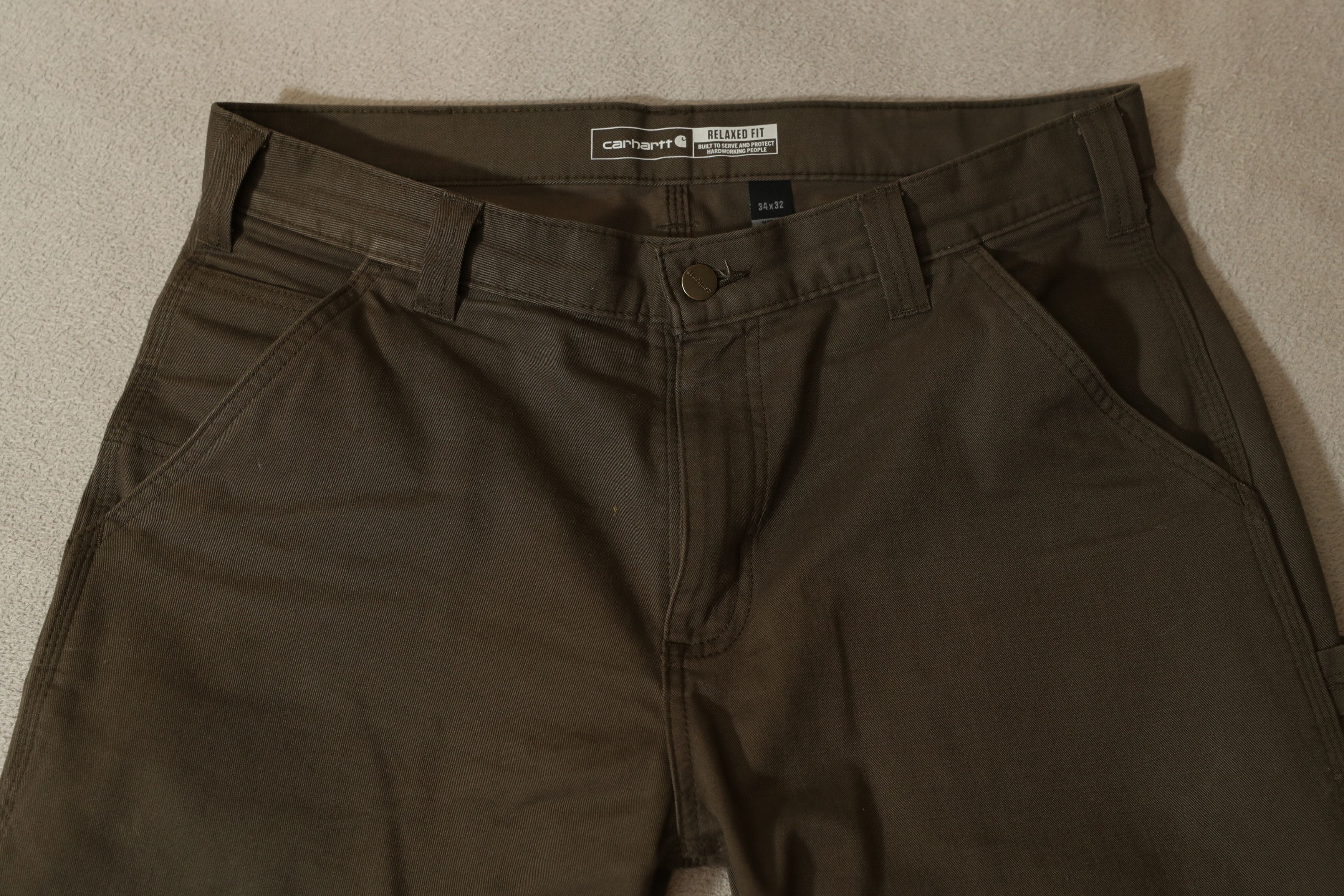 Carhartt Carhartt Relaxed Fit Twill Utility Work Pant (34x32) Size US 34 / EU 50 - 7 Thumbnail