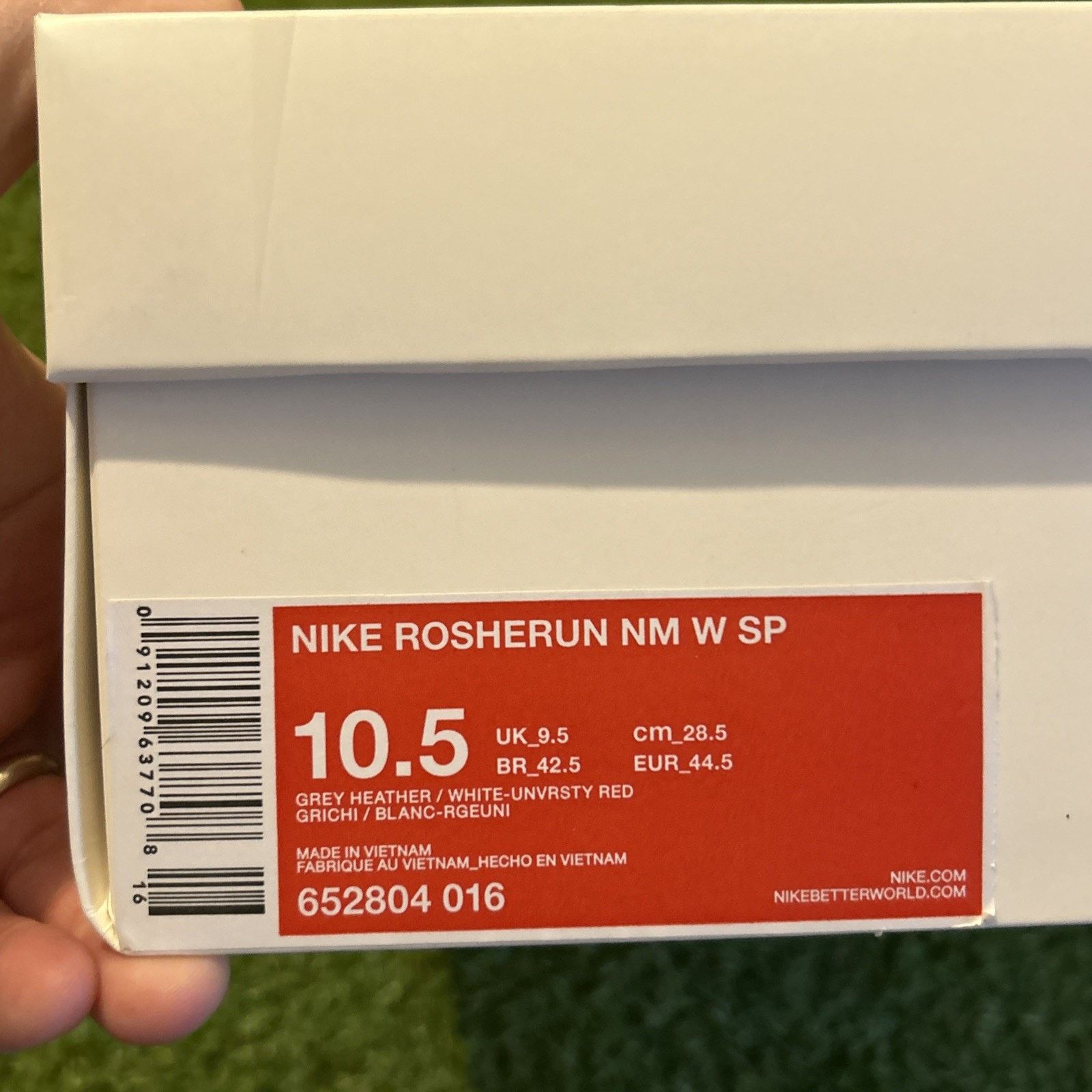 Nike Size 10.5 - Nike Roshe One NM W SP Great Britain UK Size US 10.5 / EU 43-44 - 14 Thumbnail