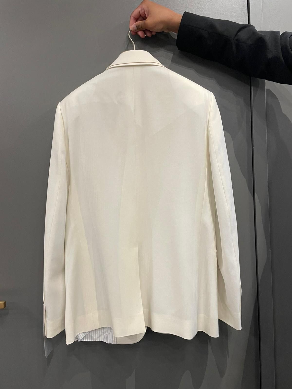 Dior o1w1db10624 Blazer in White Size US M / EU 48-50 / 2 - 2 Thumbnail