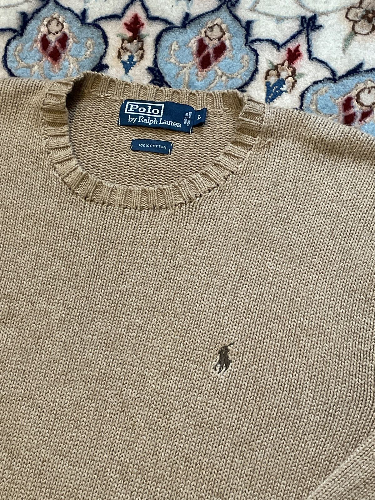 Polo Ralph Lauren × Vintage POLO KNIT SWEATER Size US L / EU 52-54 / 3 - 2 Thumbnail
