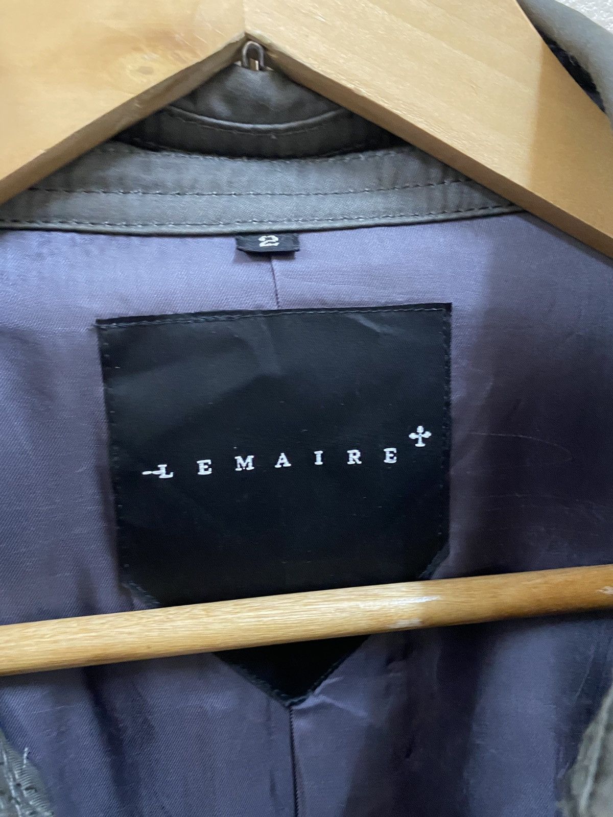Lemaire Lemaire Double Breasted Jacket - Grey Size M / US 6-8 / IT 42-44 - 8 Thumbnail