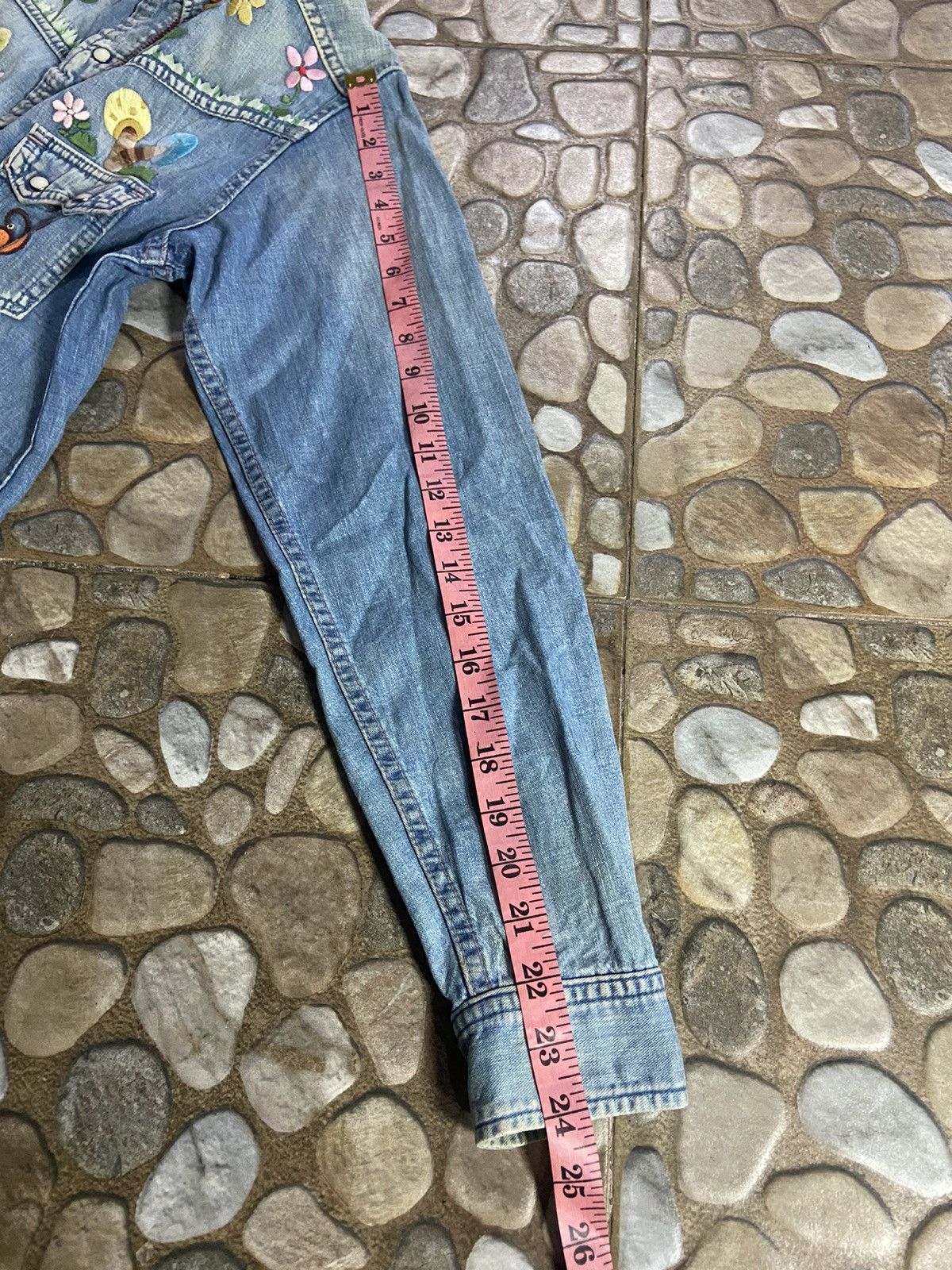 Hysteric Glamour VTG HYSTERIC GLAMOUR LONG SHIRT EMBROIDERY DENIM Size US M / EU 48-50 / 2 - 12 Thumbnail