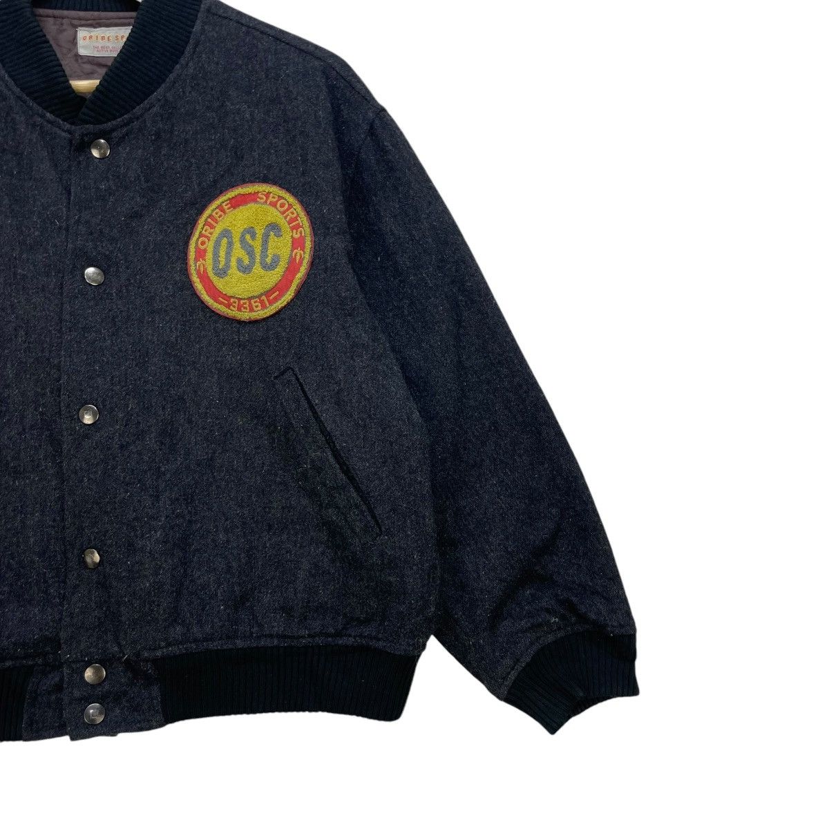 Hysteric Glamour Japanese Brand Oribe Sport Varsity Wool Jacket Size US M / EU 48-50 / 2 - 4 Thumbnail