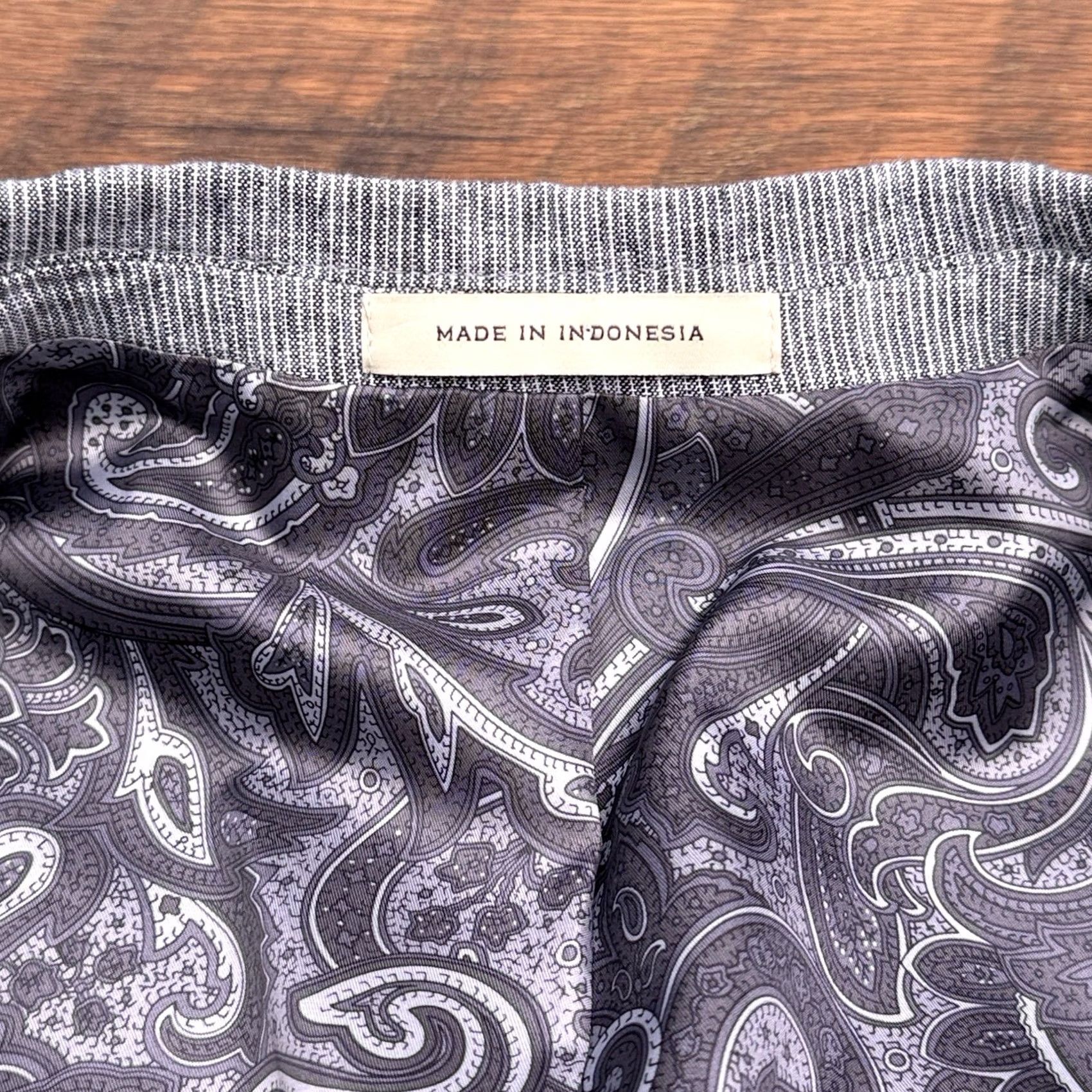 Joseph Abboud Joseph Abboud Blazer Sport Coat 40 Short Gray Linen Cotton Notch Lapel Four-Button Inner Pockets Double-Vented Regular Mens Size US 40 / EU 56 - 6 Thumbnail