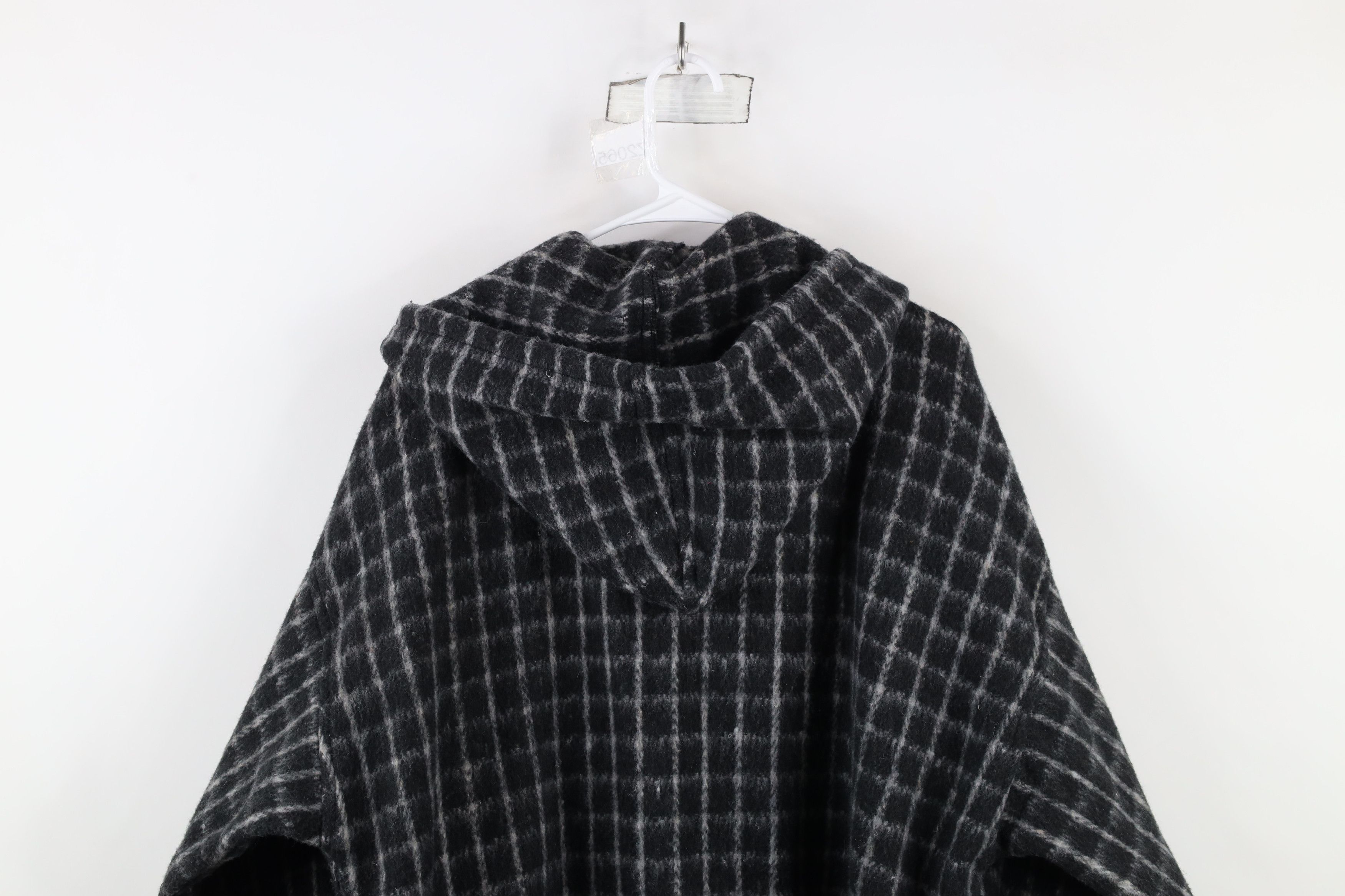 Vintage Vintage 90s Streetwear Baggy Oversized Fleece Hoodie Plaid Size ONE SIZE - 11 Thumbnail