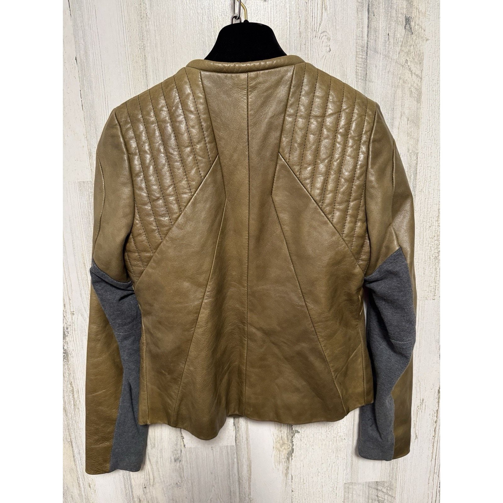 Other FRANCIS LEON STUDIOS Leather Jacket Size XS Size XS / US 0-2 / IT 36-38 - 18 Thumbnail