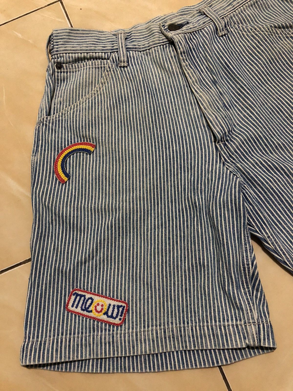 Hysteric Glamour × Japanese Brand Hysteric Glamour Carpenter Strip Embroidered Patch Pant Size US 30 / EU 46 - 3 Thumbnail