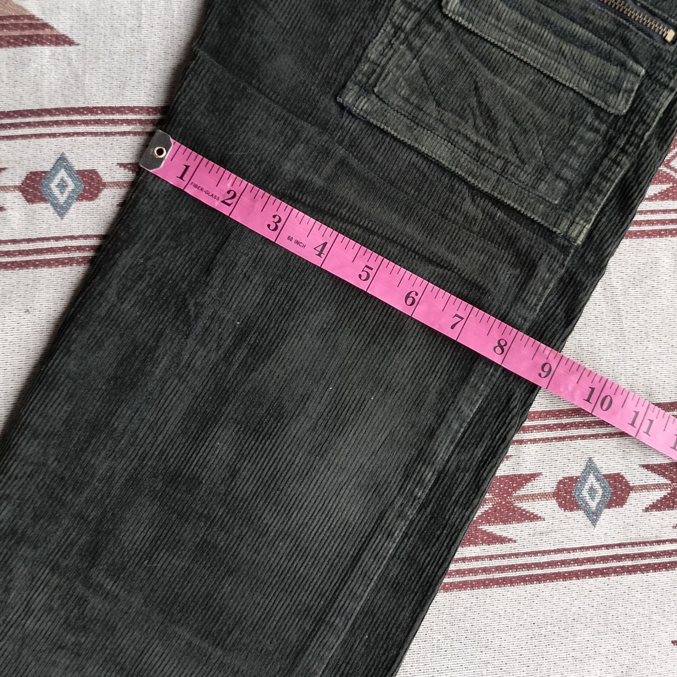Vintage Denim Lab black wash corduroy bush pants Size US 29 - 13 Thumbnail
