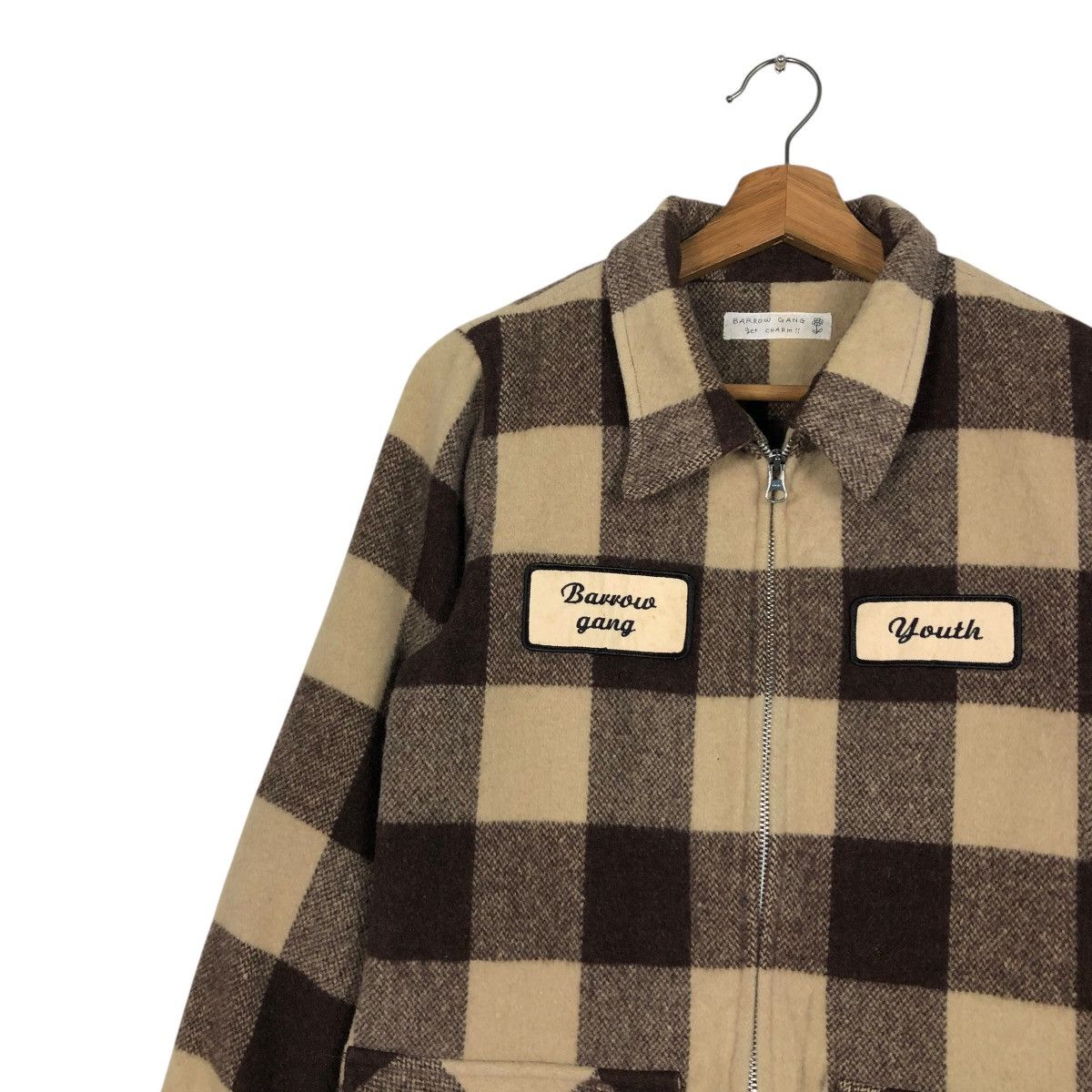 Vintage 🔥VINTAGE CHORE WOOL WORK JACKET TARTAN YOUTH ISSEY MIYAKE Size US S / EU 44-46 / 1 - 9 Thumbnail