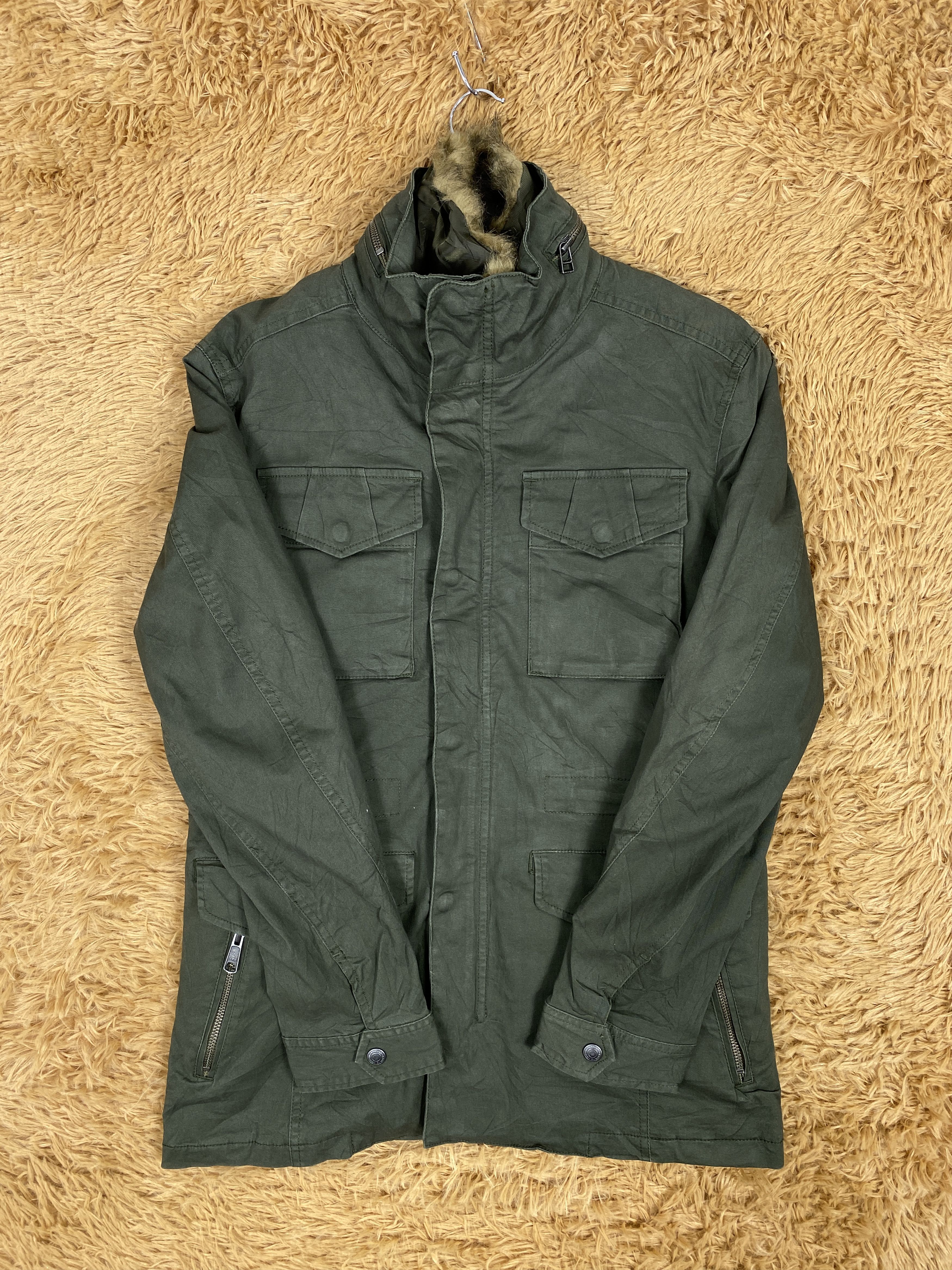 Japanese Brand Vintage Rattle Trap Fleece Lining Jacket J2456 Size US S / EU 44-46 / 1 - 3 Thumbnail