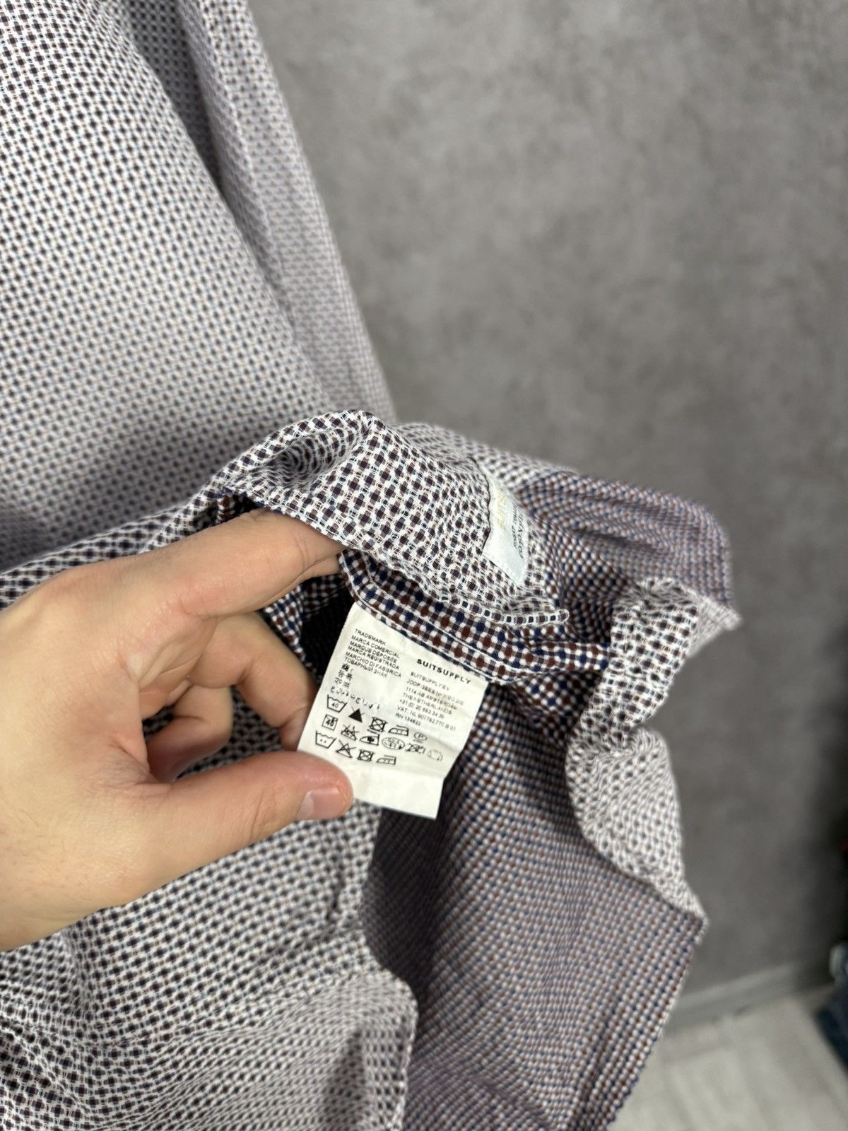 Suitsupply Suitsupply designer shirt Size US S / EU 44-46 / 1 - 7 Thumbnail