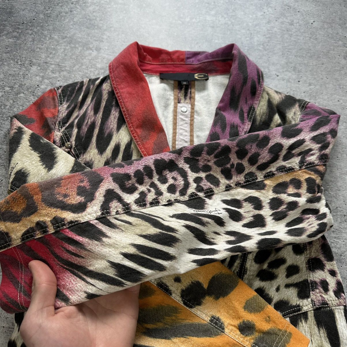 Just Cavalli Vintage Roberto Cavalli Just Cavalli Leopard Print Jacket Size M / US 6-8 / IT 42-44 - 25 Thumbnail