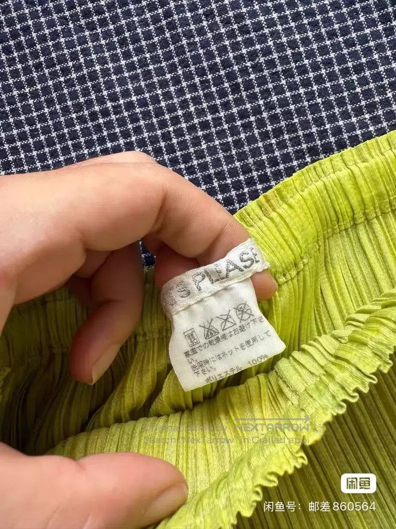 Issey Miyake Issey Miyake size:3 Avocado Green Skirt Size 31" - 6 Thumbnail