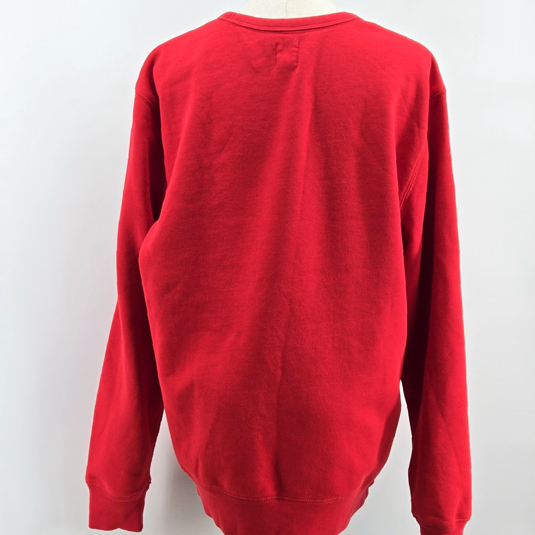 Gap VINTAGE Gap Sweatshirt Mens L Red Pullover Fleece Heavyweight Graphic Logo Embroidered Size US L / EU 52-54 / 3 - 3 Thumbnail