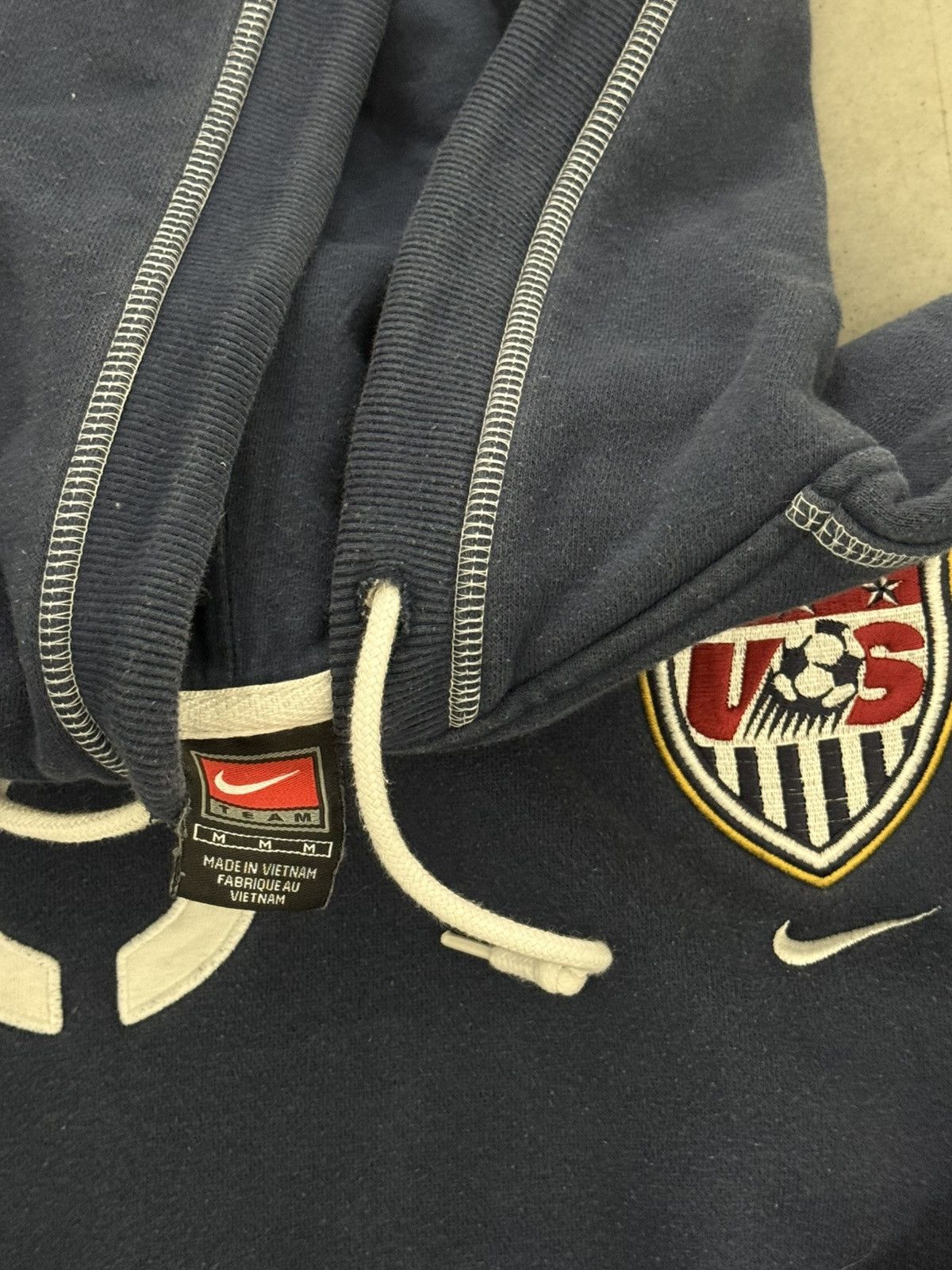 2000s USA Soccer Nike Swoosh Hoodie #10 World Cup RARE