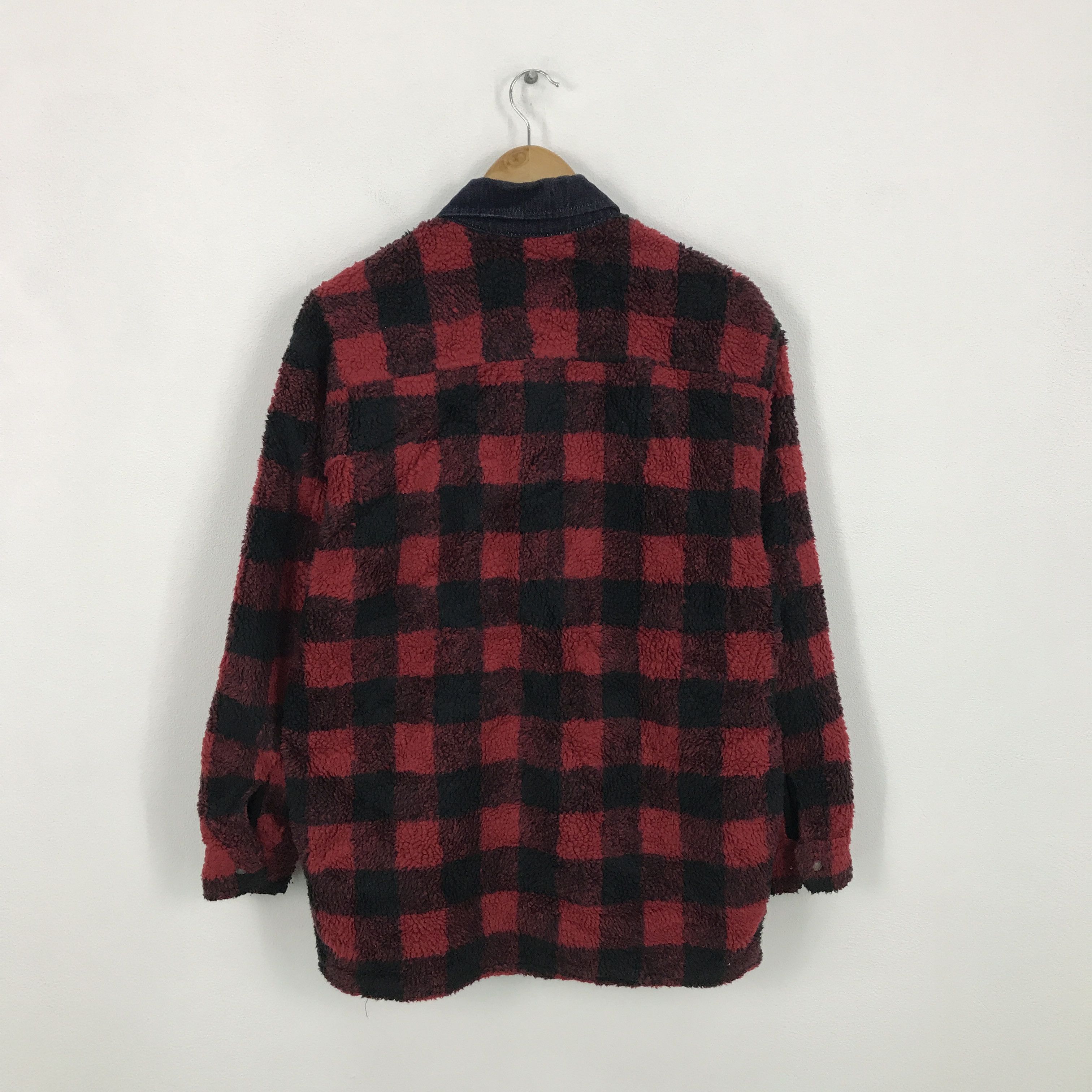 Japanese Brand × Levi's × Levi's Vintage Clothing Levis snap button jacket flannel design Japan jacket Size US M / EU 48-50 / 2 - 2 Thumbnail