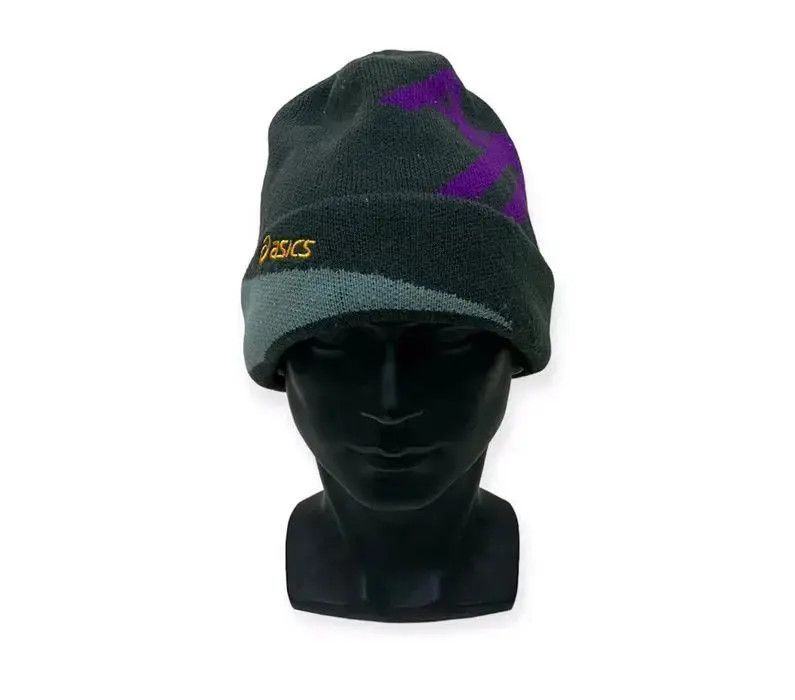 Asics Asics Big Logo Beanie Hat Size ONE SIZE - 1 Thumbnail