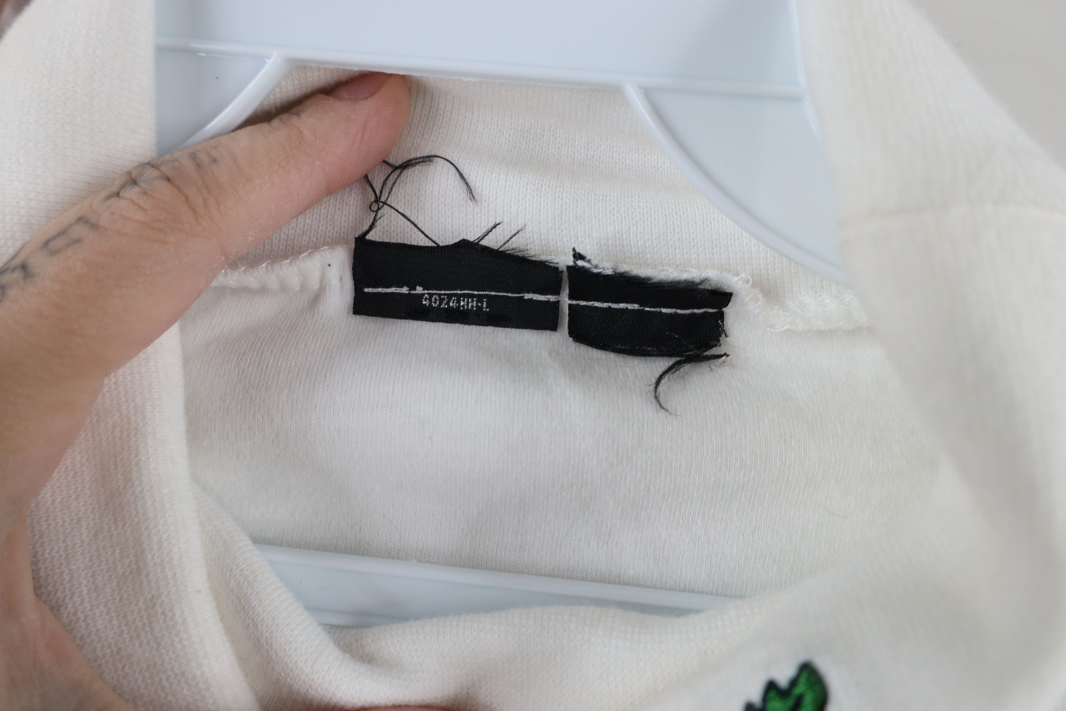 Vintage Vintage 90s Streetwear Pumpkin Turtleneck T-Shirt White Size M / US 6-8 / IT 42-44 - 6 Thumbnail