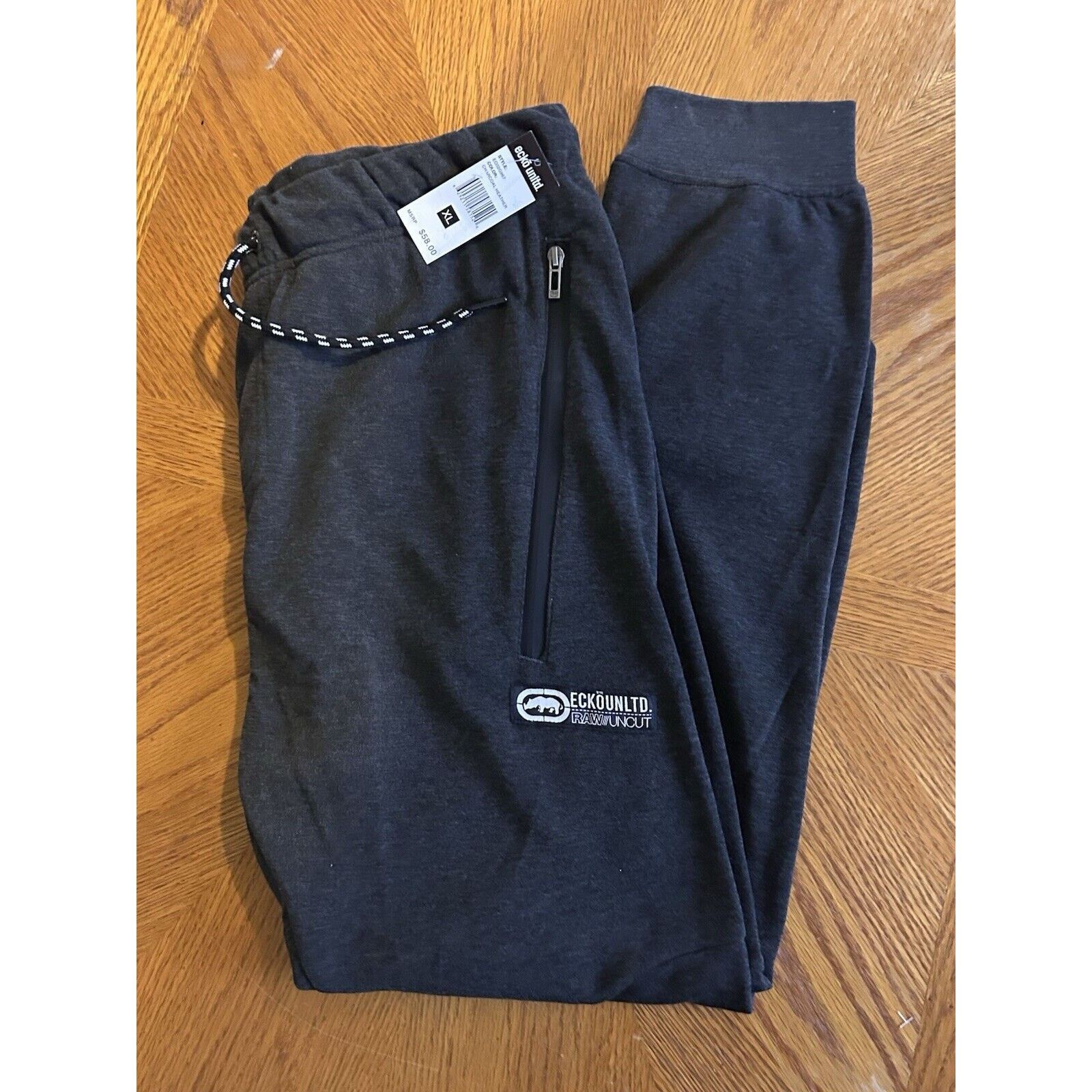 Ecko Unltd. ecko unltd jeans Men’s Joggers Xl Charcoal Heather Gray NWT Size US 30 / EU 46 - 1 Thumbnail