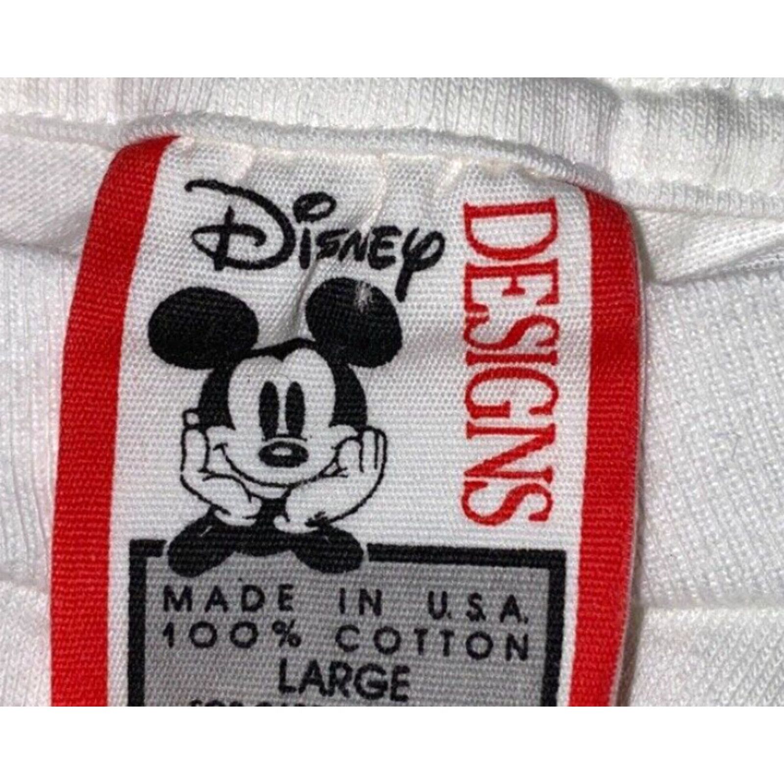 Disney Disney Designs Shirt Men L White Mickey Mouse Designer Tee Size US L / EU 52-54 / 3 - 4 Thumbnail