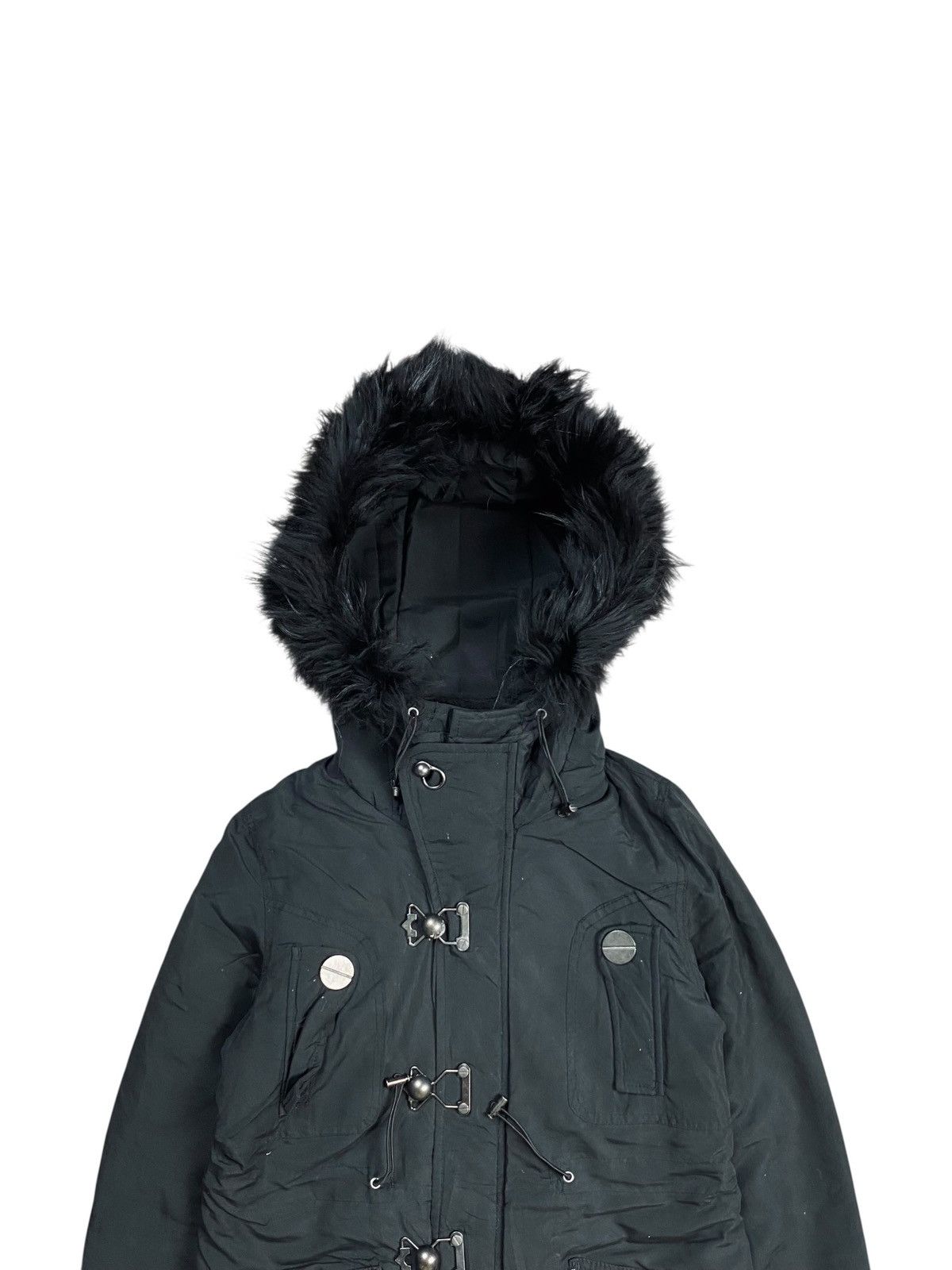 14th Addiction 2000s SLY - Vkei Style Fur Hoodie Jacket Size US M / EU 48-50 / 2 - 5 Thumbnail